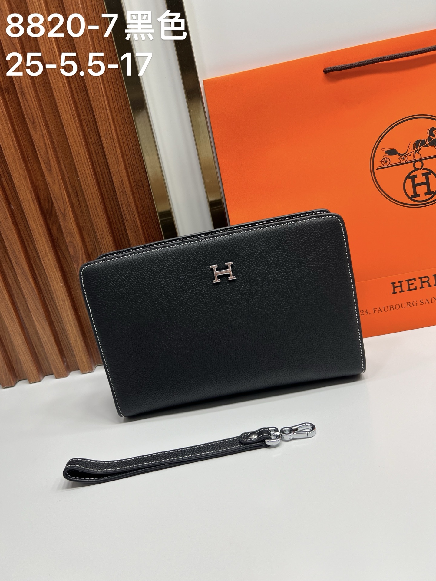 Cheap New Arrivals Hermes AAA quality Handbag for Men in 211980, $80 USD- [IB211980] - Replica Hermes AAA+++ Bags For Men