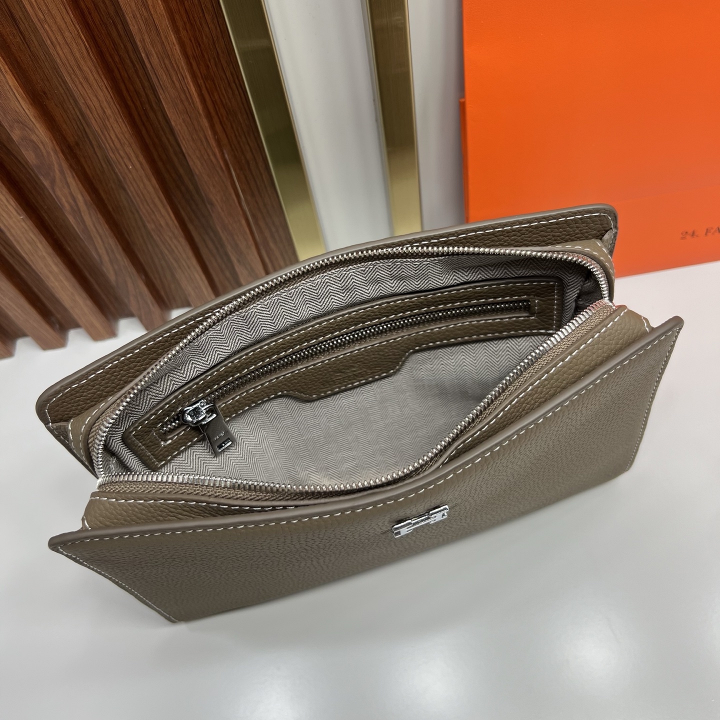 Cheap New Arrivals Hermes AAA quality Handbag for Men in 211982, $80 USD- [IB211982] - Replica Hermes AAA+++ Bags For Men