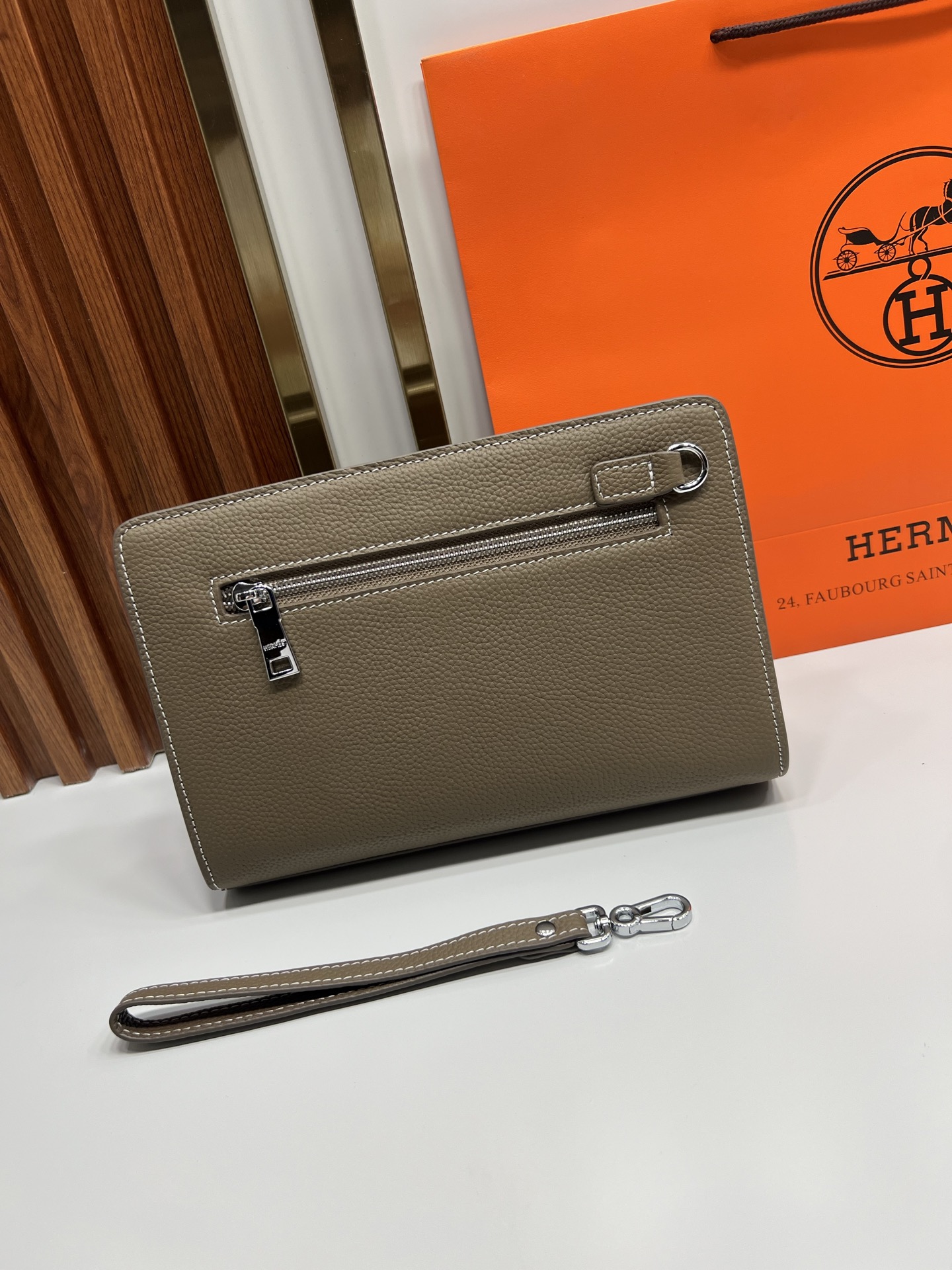 Cheap New Arrivals Hermes AAA quality Handbag for Men in 211982, $80 USD- [IB211982] - Replica Hermes AAA+++ Bags For Men