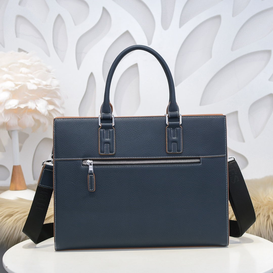 Cheap New Arrivals Hermes AAA quality Briefcase for Men in 211989, $190 USD- [IB211989] - Replica Hermes AAA+++ Bags For Men