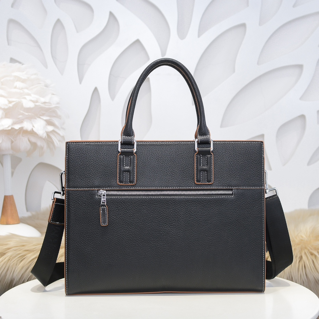 Cheap New Arrivals Hermes AAA quality Briefcase for Men in 211990, $190 USD- [IB211990] - Replica Hermes AAA+++ Bags For Men