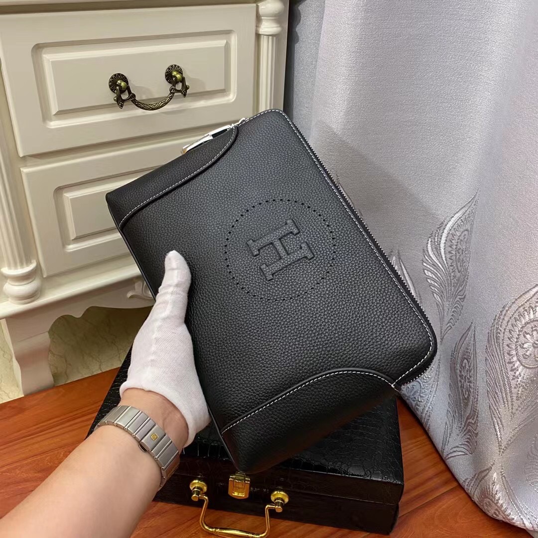 Cheap New Arrivals Hermes AAA quality Handbag for Men in 211991, $105 USD- [IB211991] - Replica Hermes AAA+++ Bags For Men