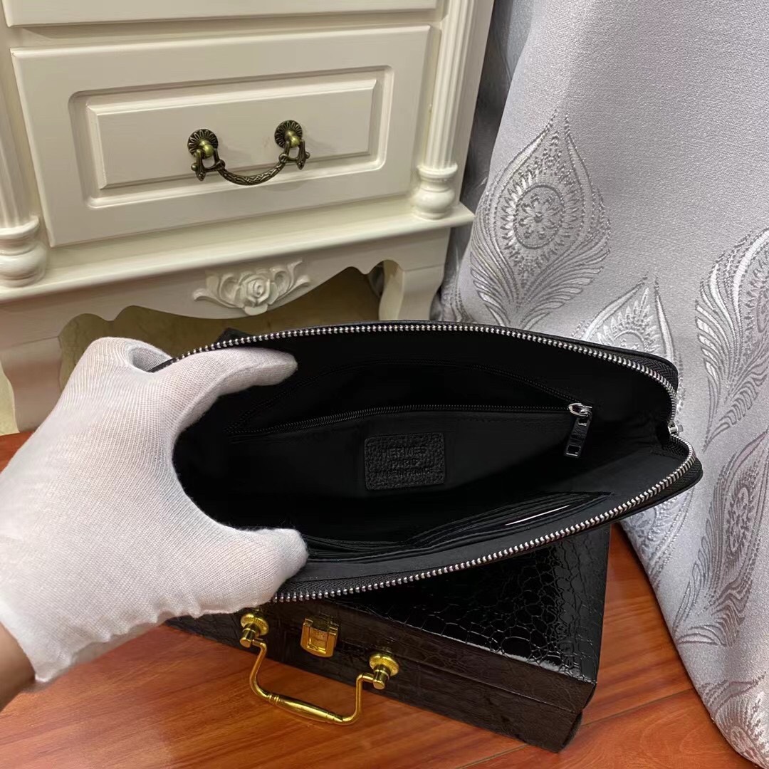 Cheap New Arrivals Hermes AAA quality Handbag for Men in 211991, $105 USD- [IB211991] - Replica Hermes AAA+++ Bags For Men