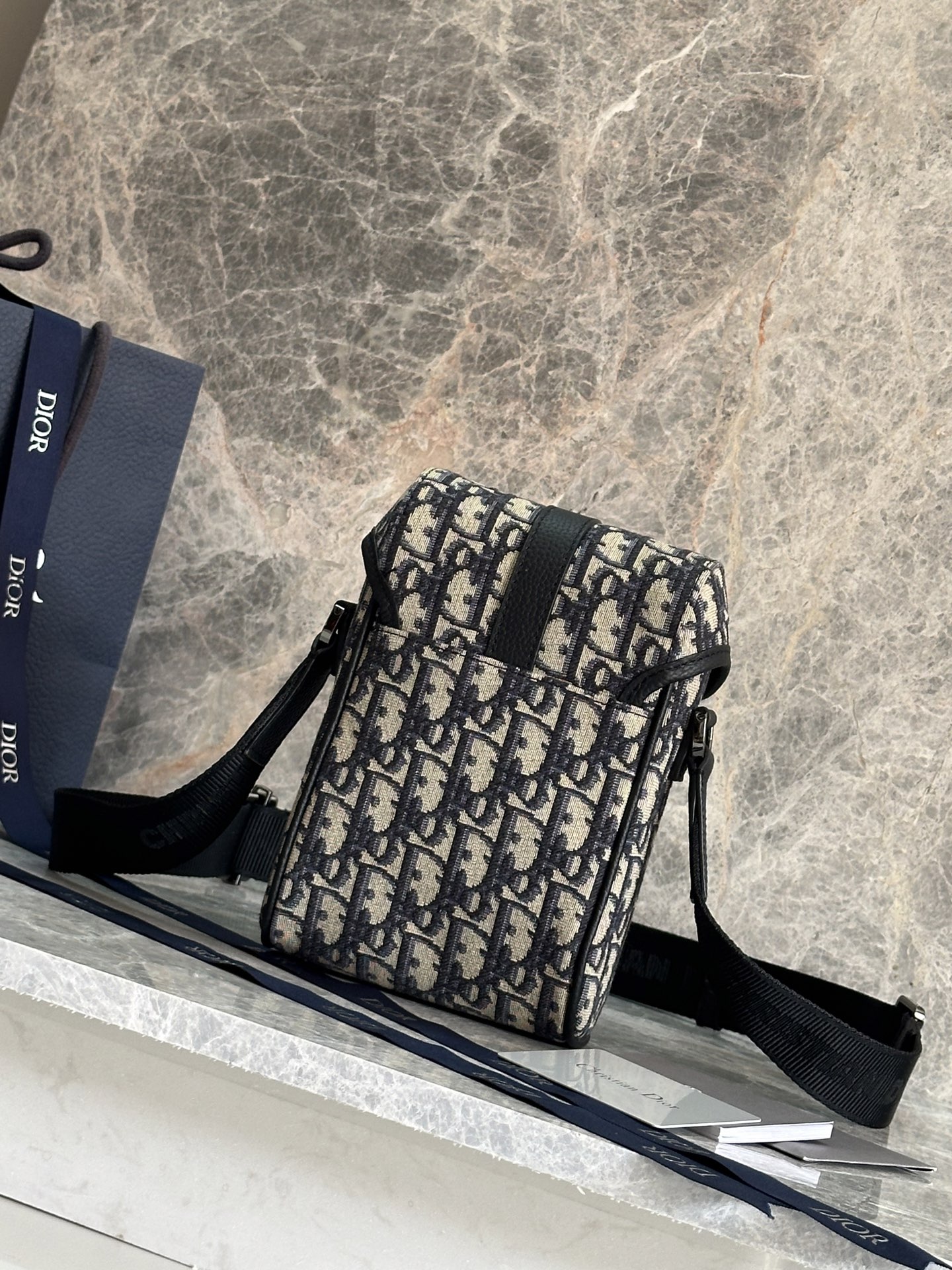 Cheap New Dior AAA-quality men's vertical flap messenger bag in 212012, $105 USD- [IB212012] - Replica Dior AAA quality Bags For Men