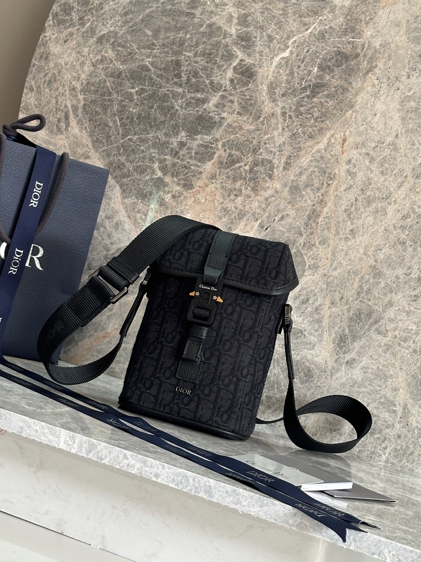 Cheap New Dior AAA-quality men's vertical flap messenger bag in 212013, $105 USD- [IB212013] - Replica Dior AAA quality Bags For Men