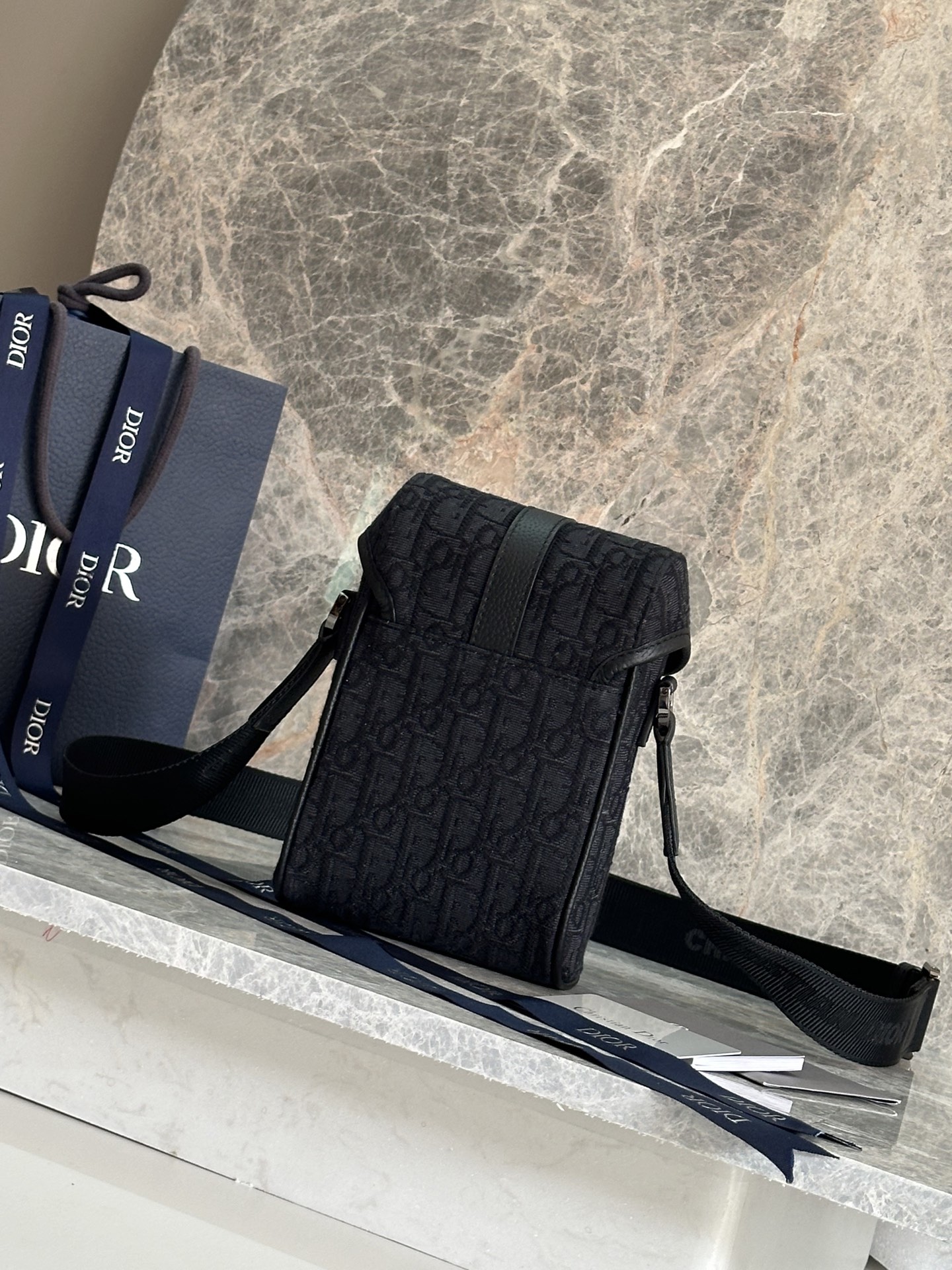 Cheap New Dior AAA-quality men's vertical flap messenger bag in 212013, $105 USD- [IB212013] - Replica Dior AAA quality Bags For Men