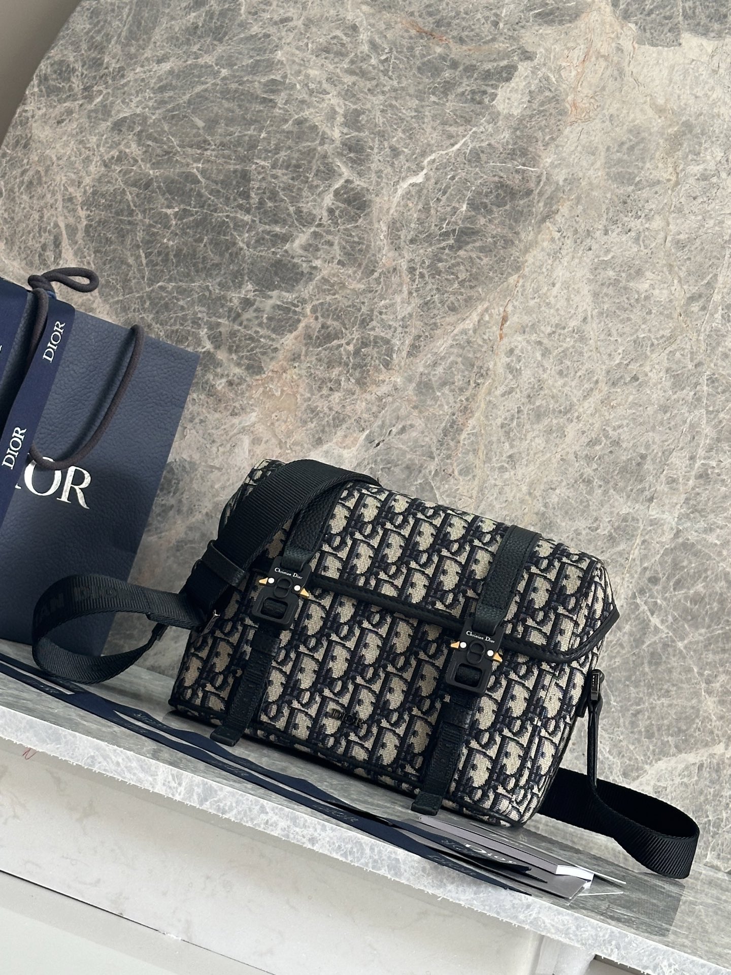 Cheap New Dior AAA-quality men's vertical flap messenger bag in 212014, $105 USD- [IB212014] - Replica Dior AAA quality Bags For Men