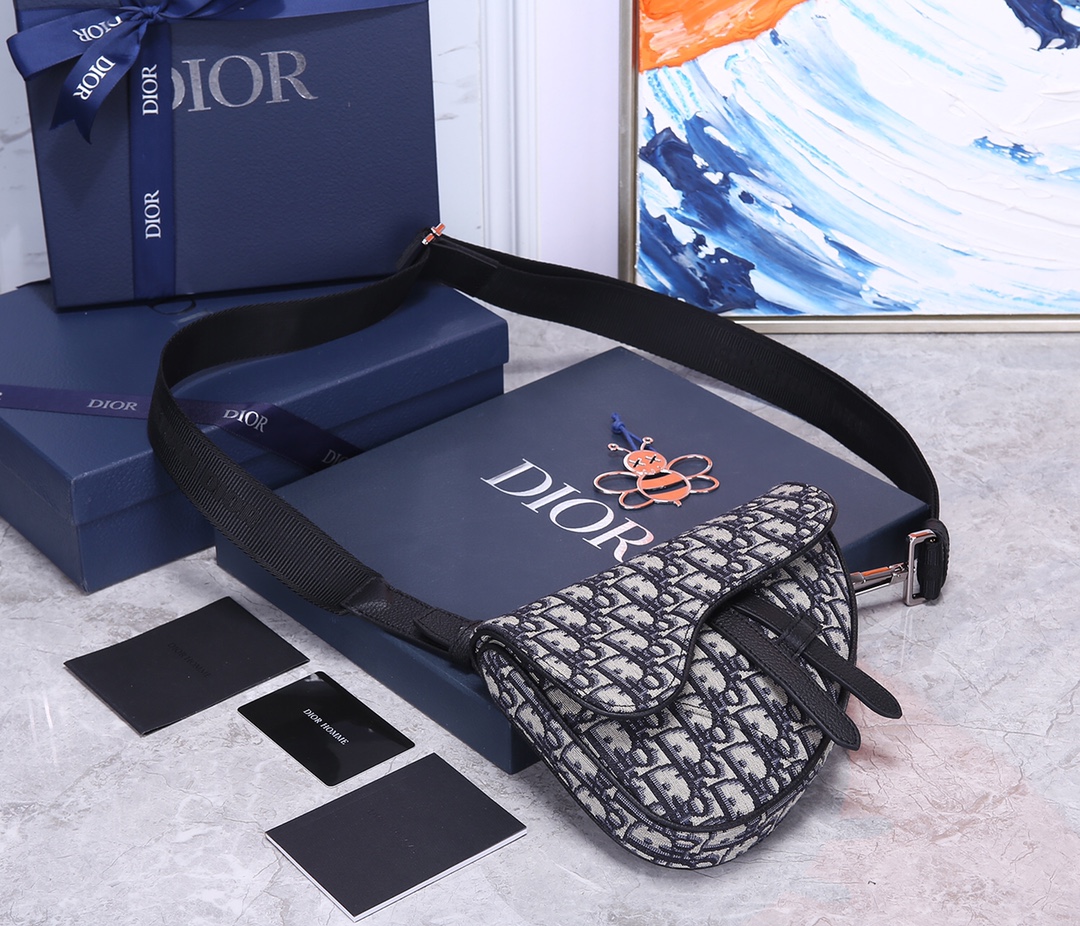 Cheap New Dior AAA Quality Men's Saddle Bagag in 212015, $90 USD- [IB212015] - Replica Dior AAA quality Bags For Men