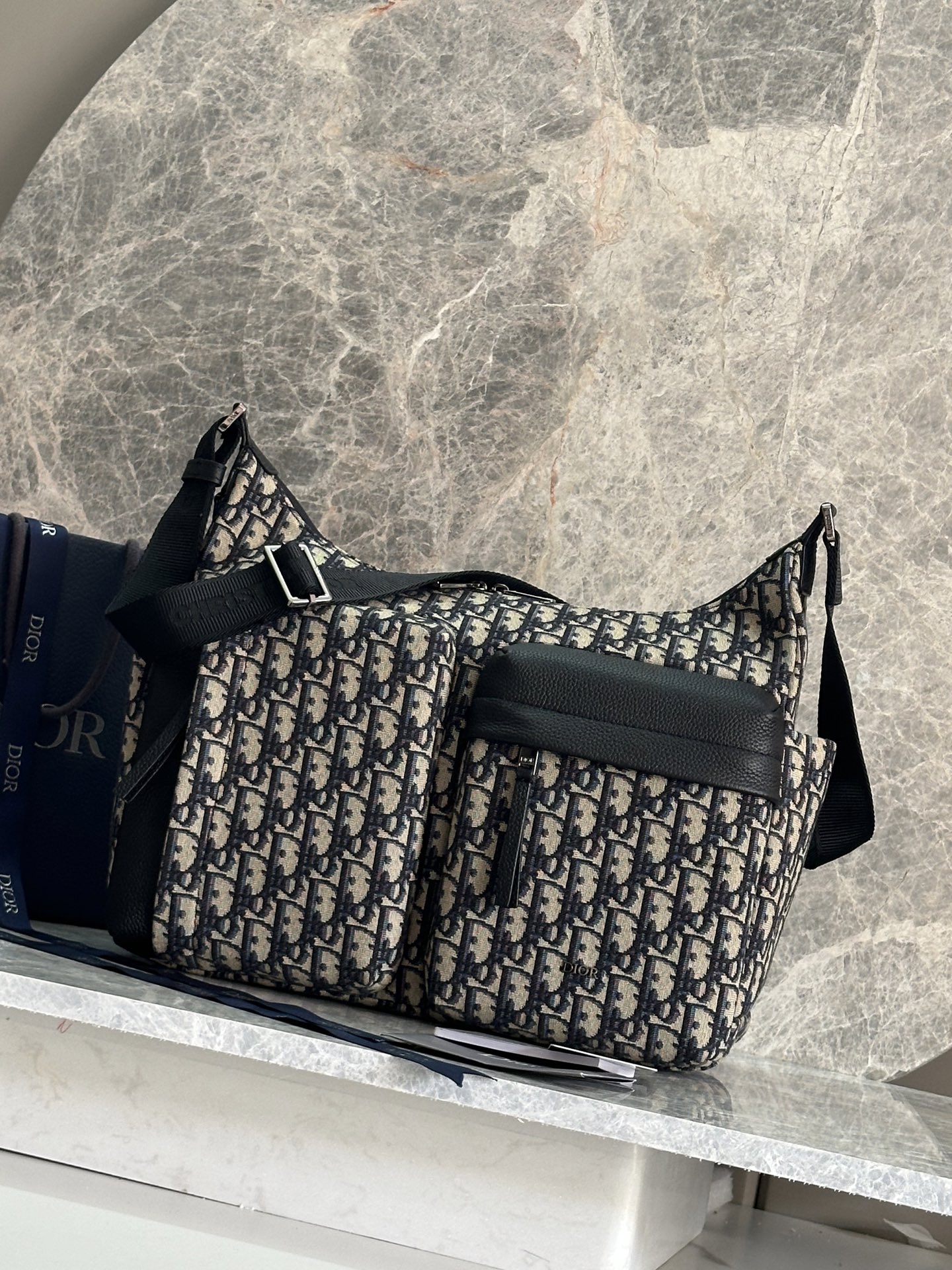Cheap New Dior AAA-quality men's medium-sized handbag in 212019, $105 USD- [IB212019] - Replica Dior AAA quality Bags For Men