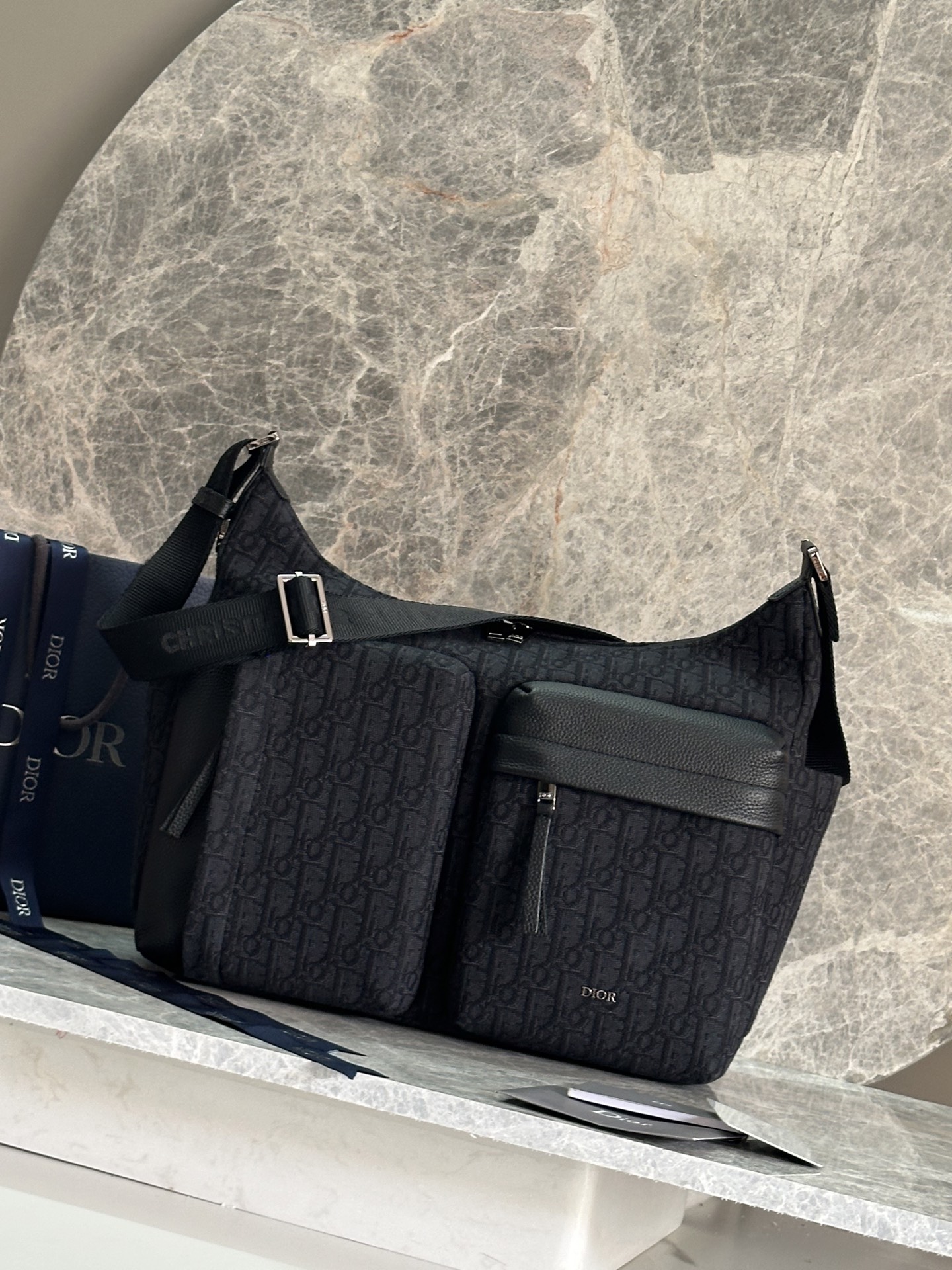 Cheap New Dior AAA-quality men's medium-sized handbag in 212020, $105 USD- [IB212020] - Replica Dior AAA quality Bags For Men