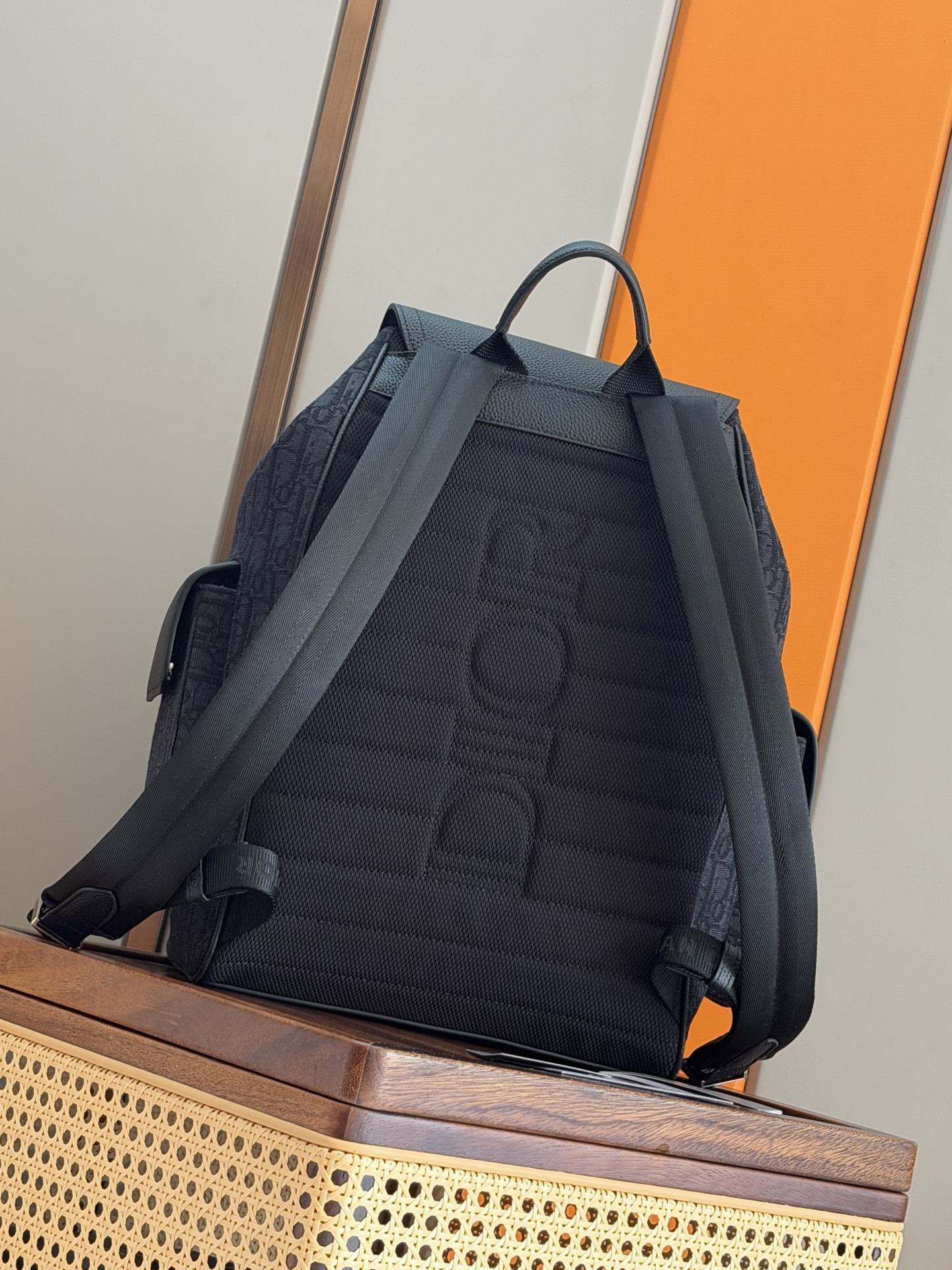 Cheap New Dior AAA-quality men's saddle-style backpack with two shoulder straps in 212026, $265 USD- [IB212026] - Replica Dior AAA quality Bags For Men