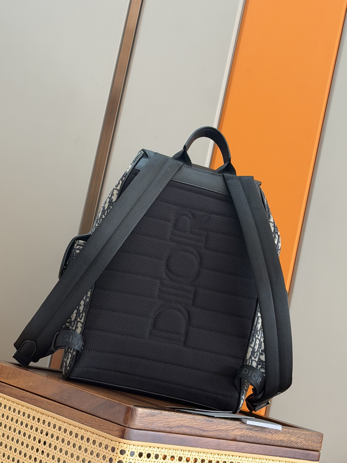 Cheap New Dior AAA-quality men's saddle-style backpack with two shoulder straps in 212027, $265 USD- [IB212027] - Replica Dior AAA quality Bags For Men