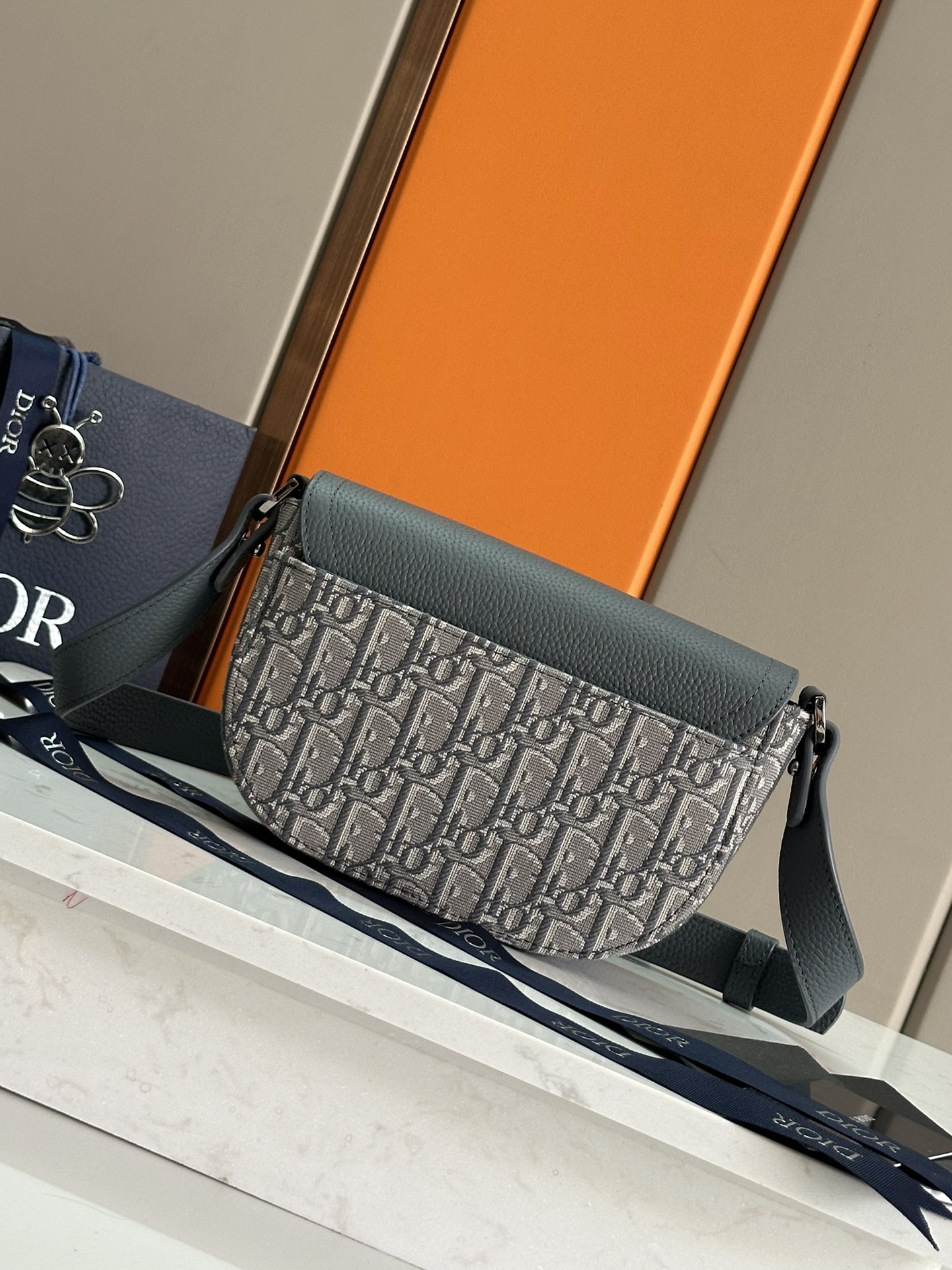 Cheap New Dior AAA-quality men's saddle handbag in 212028, $95 USD- [IB212028] - Replica Dior AAA quality Bags For Men