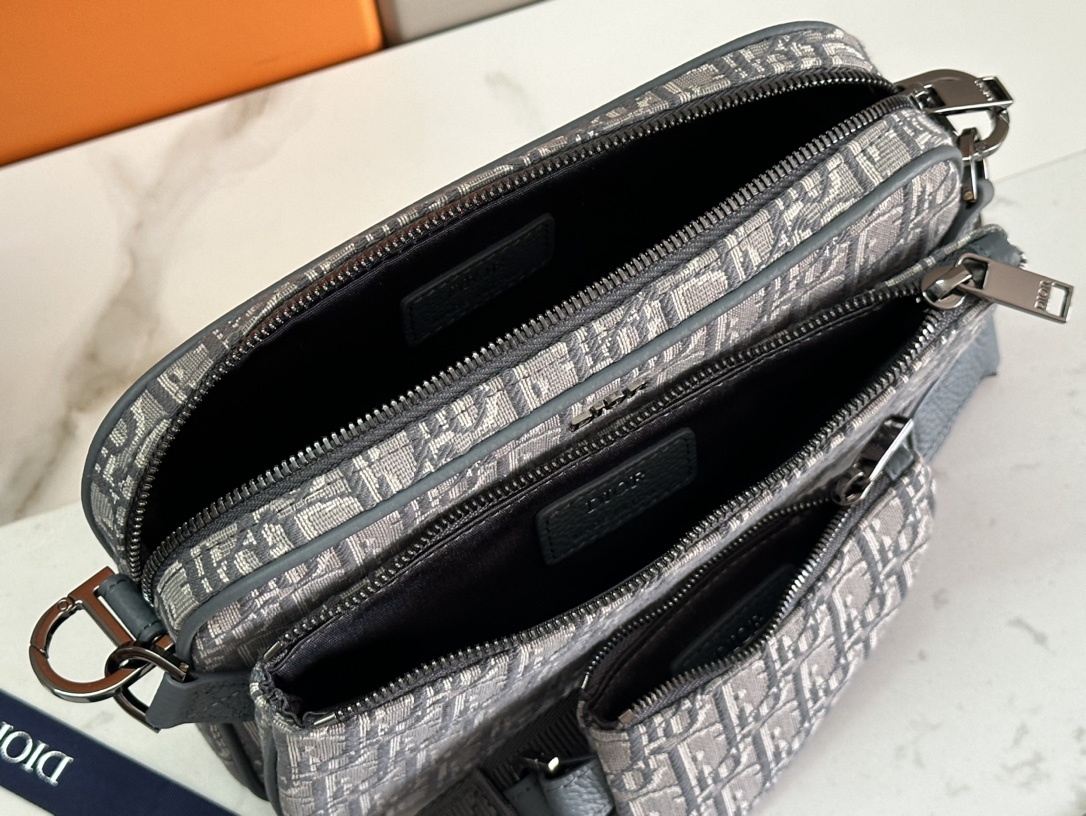 Cheap New Dior AAA-level men's crossbody bag in 212029, $95 USD- [IB212029] - Replica Dior AAA quality Bags For Men