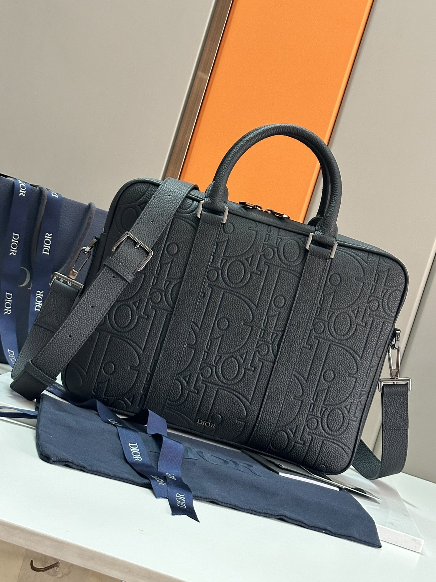 Cheap New Dior AAA-Class Men's Briefcase in 212057, $110 USD- [IB212057] - Replica Dior AAA quality Bags For Men