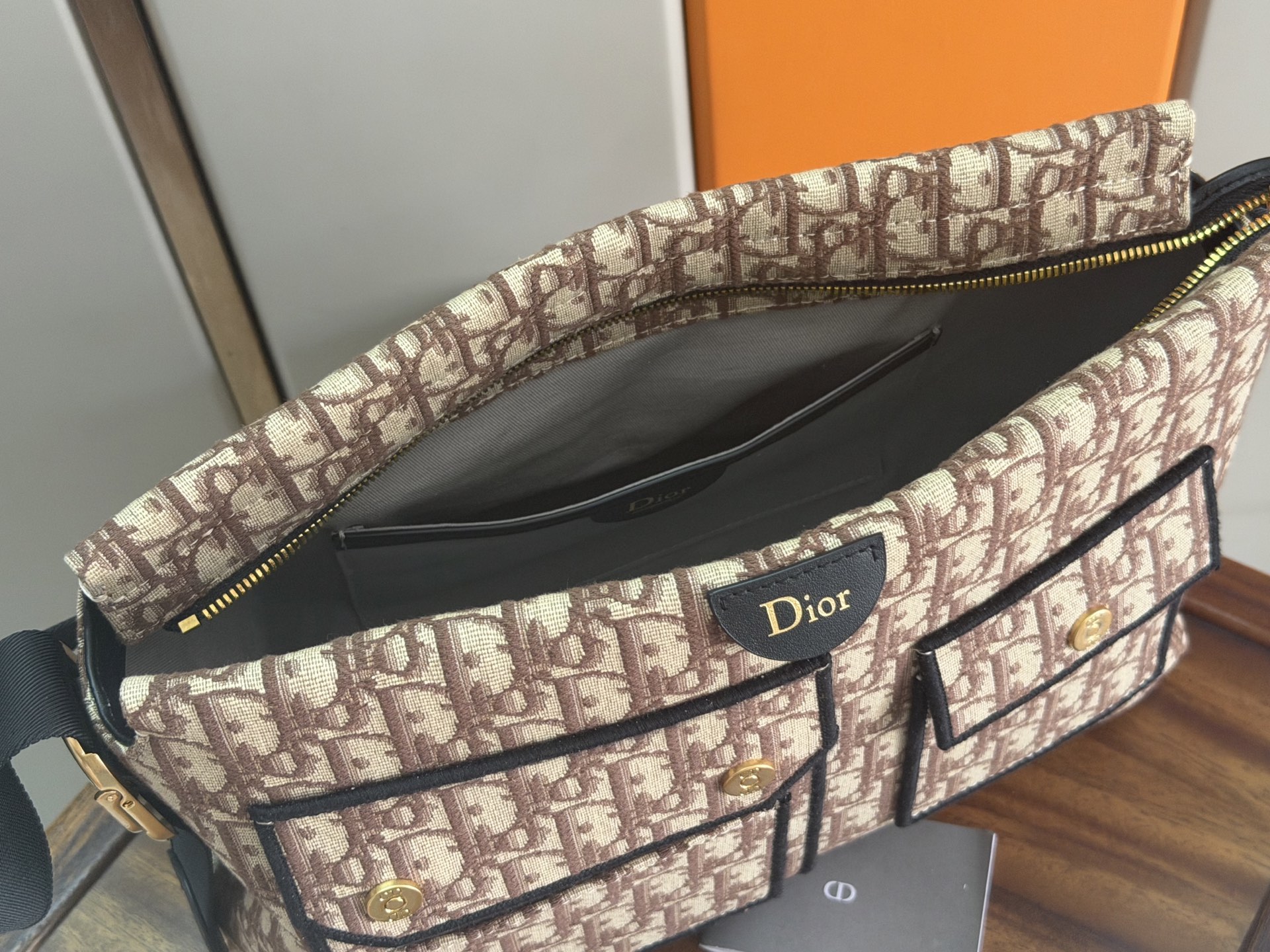 Cheap New Dior AAA-level men's crossbody bag in 212065, $115 USD- [IB212065] - Replica Dior AAA quality Bags For Men