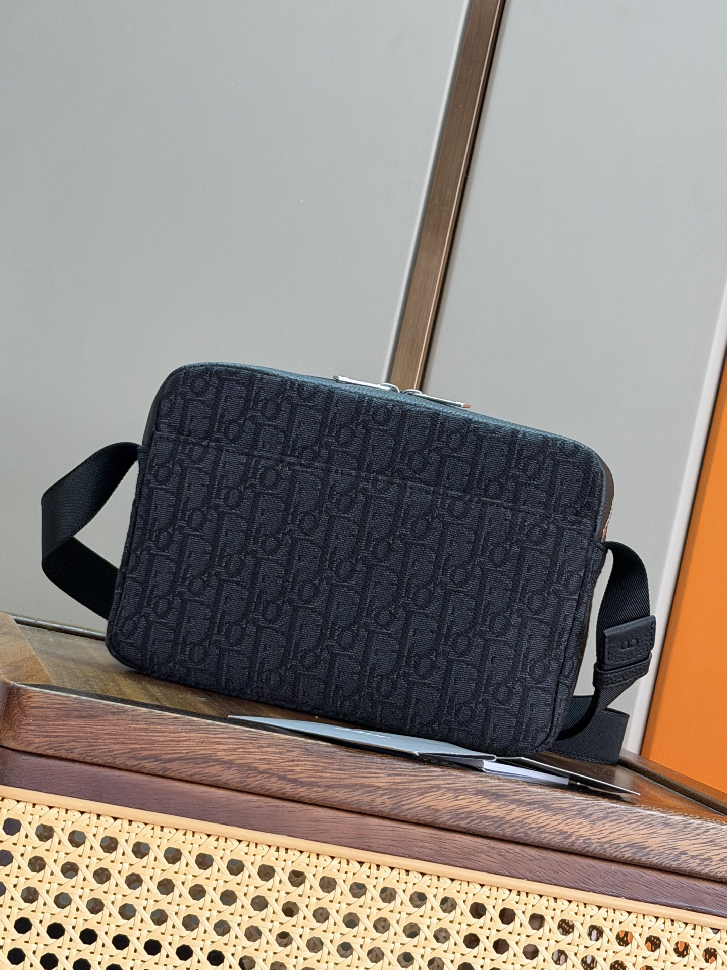 Cheap New Dior AAA-level men's zipper messenger bag in 212073, $95 USD- [IB212073] - Replica Dior AAA quality Bags For Men
