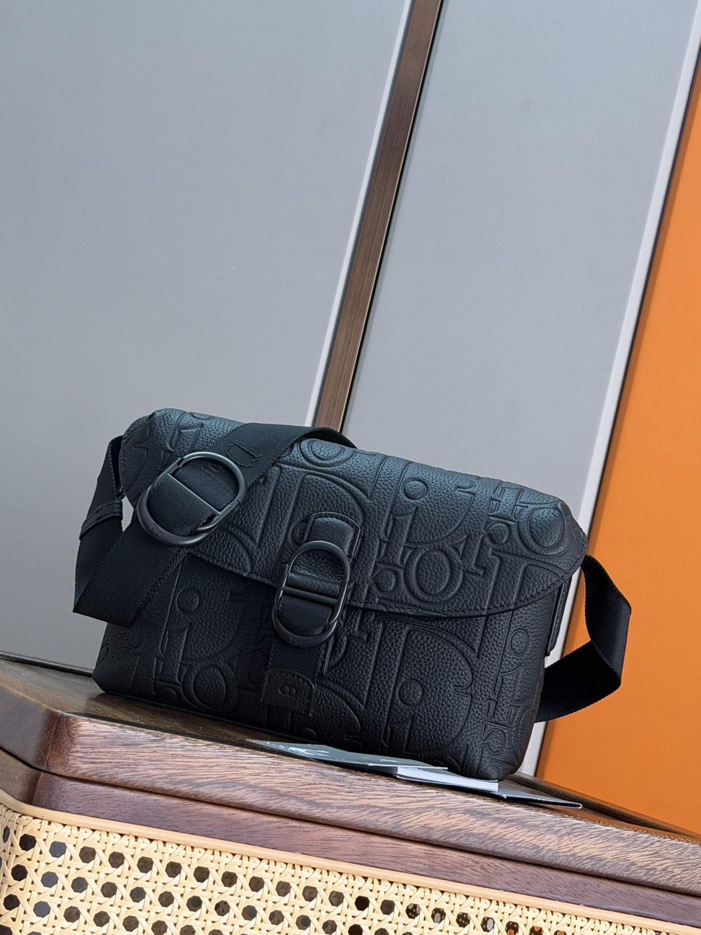 Cheap New Dior AAA-level men's crossbody bag in 212078, $105 USD- [IB212078] - Replica Dior AAA quality Bags For Men