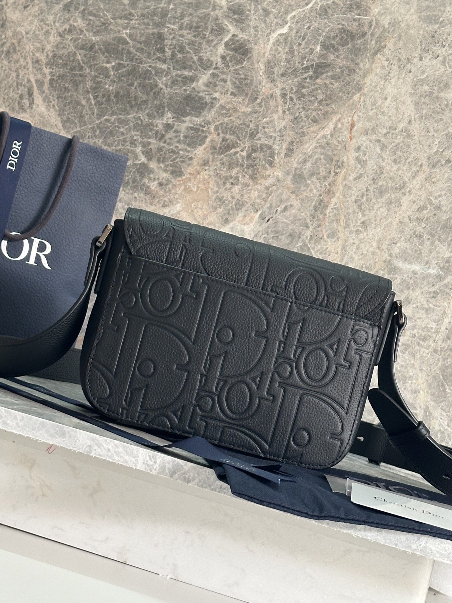 Cheap New Dior AAA-level men's crossbody bag in 212079, $105 USD- [IB212079] - Replica Dior AAA quality Bags For Men