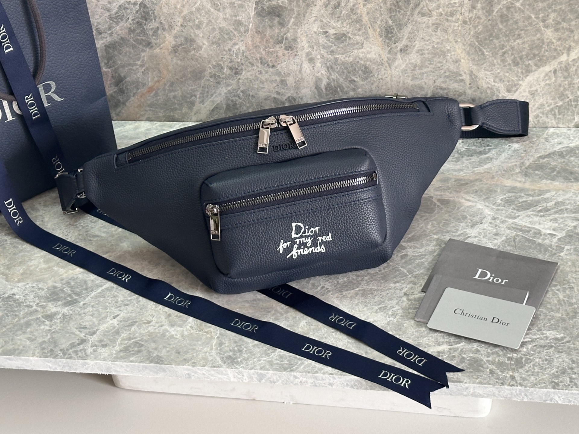 Cheap New Dior AAA-Class Men's Waist Bag in 212080, $95 USD- [IB212080] - Replica Dior AAA quality Bags For Men