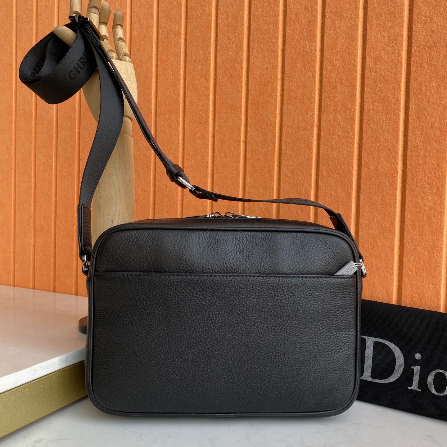 Cheap New Dior AAA-level men's crossbody bag in 212098, $95 USD- [IB212098] - Replica Dior AAA quality Bags For Men
