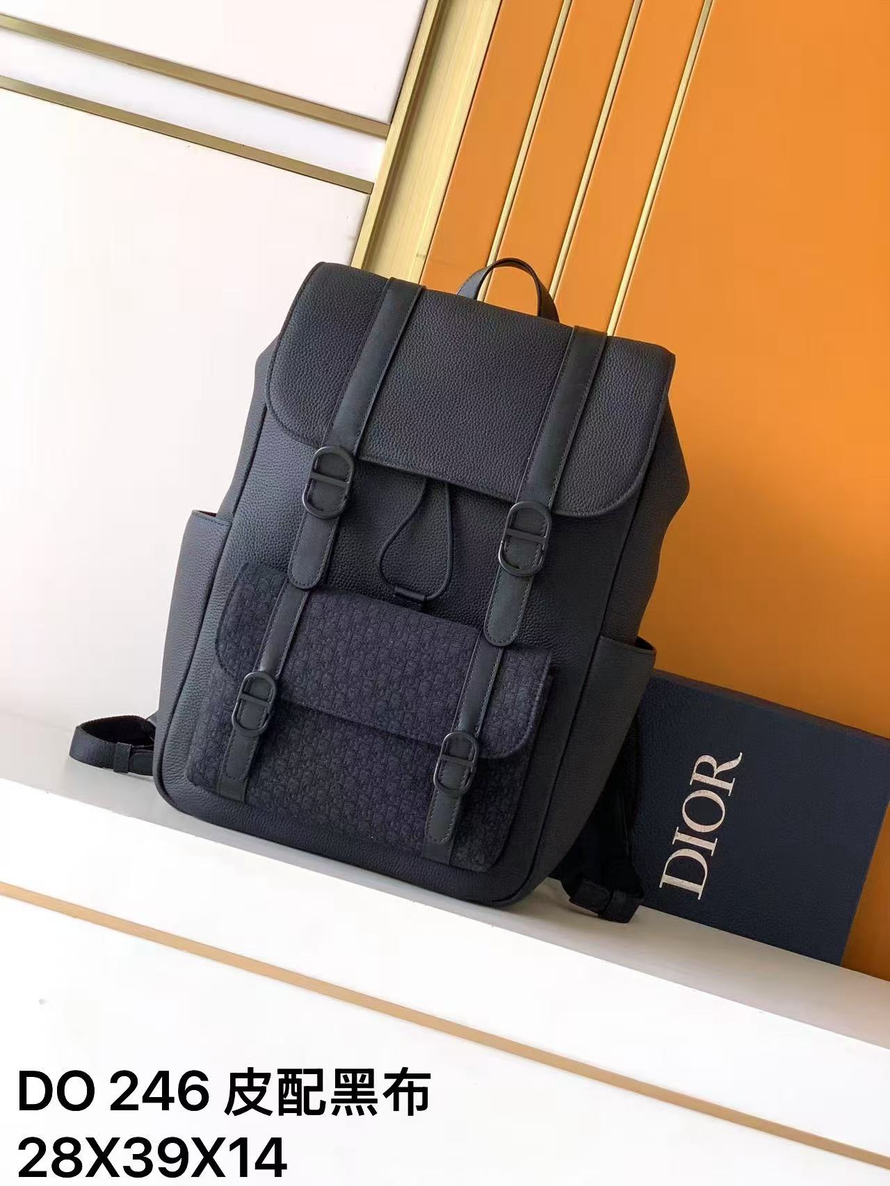 Cheap New Dior AAA-Class Men's Backpack in 212100, $300 USD- [IB212100] - Replica Dior AAA quality Bags For Men