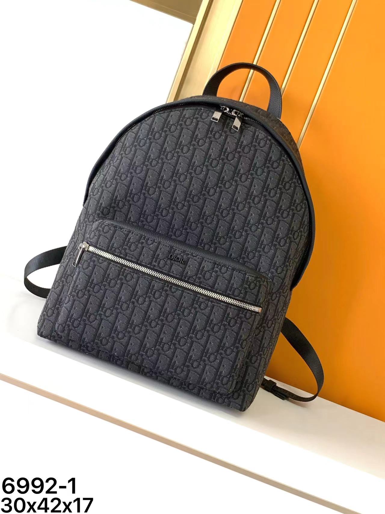Cheap New Dior AAA-Class Men's Backpack in 212101, $260 USD- [IB212101] - Replica Dior AAA quality Bags For Men
