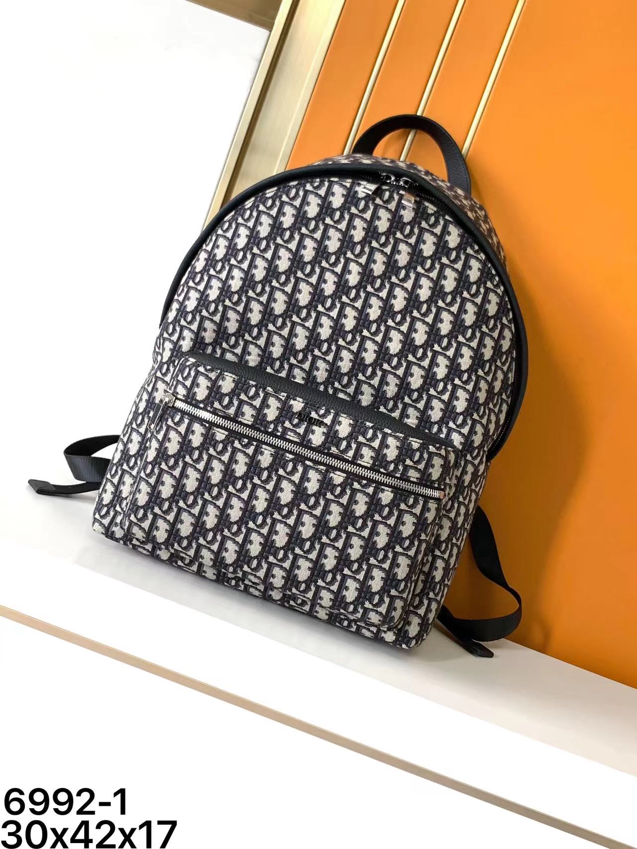 Cheap New Dior AAA-Class Men's Backpack in 212102, $260 USD- [IB212102] - Replica Dior AAA quality Bags For Men