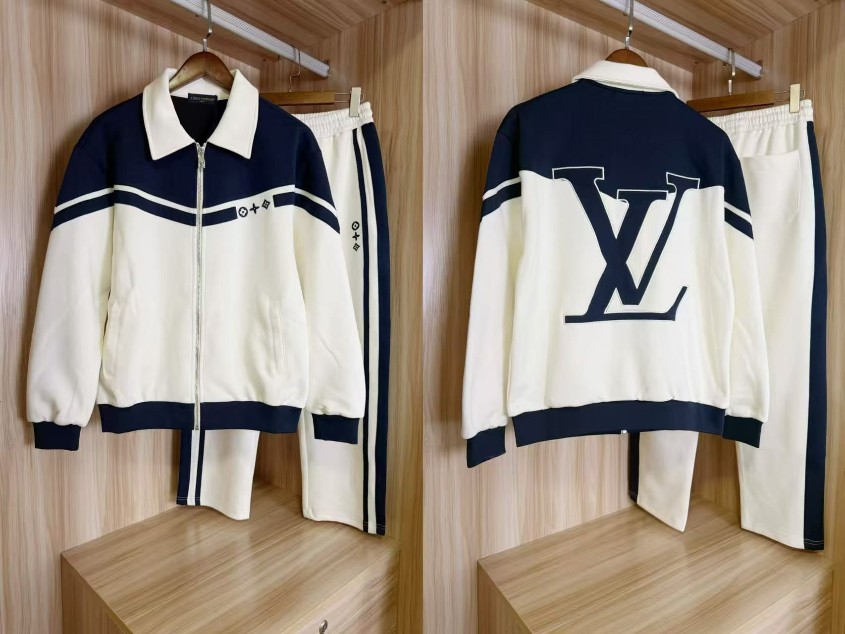 Cheap New Arrivals Louis Vuitton Tracksuits For Men in 212108, $120 USD- [IB212108] - Replica Louis Vuitton Tracksuits for Men