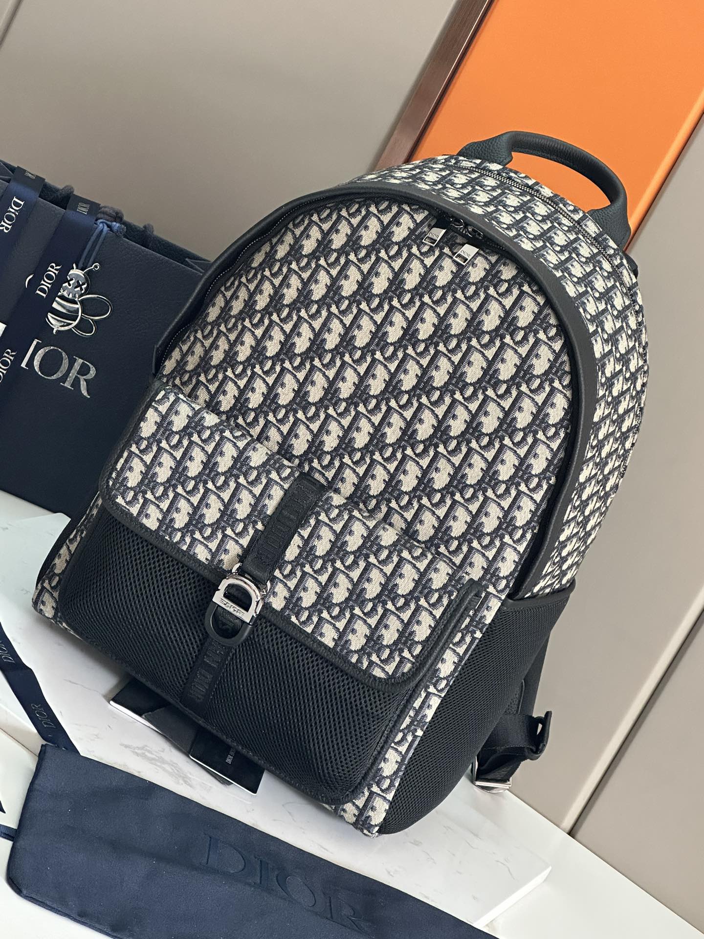 Cheap New Dior AAA-Class Men's Backpack in 212117, $150 USD- [IB212117] - Replica Dior AAA quality Bags For Men