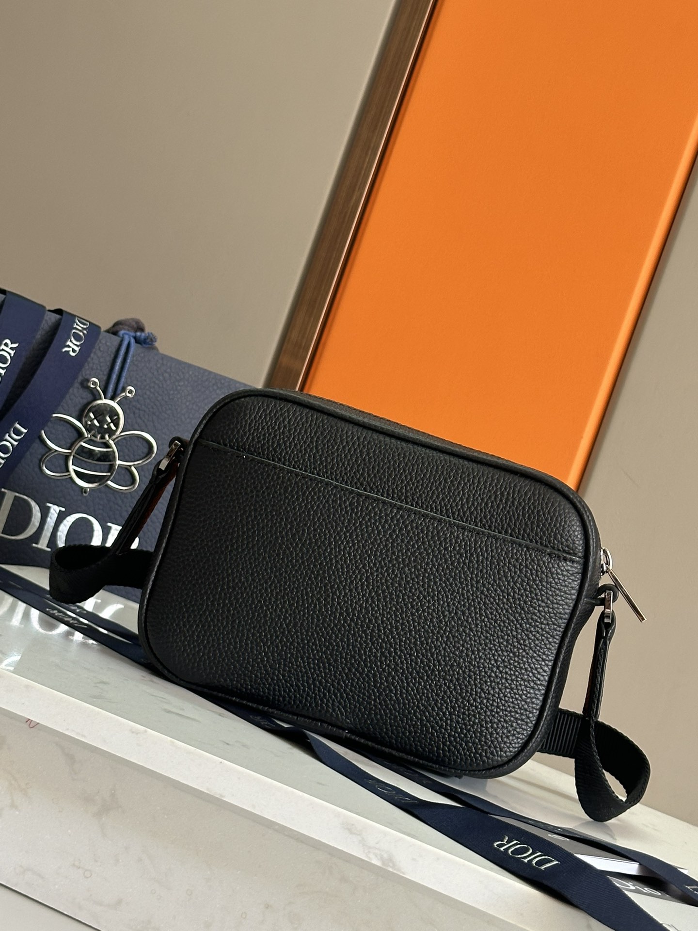 Cheap New Dior AAA-level men's crossbody bag in 212123, $95 USD- [IB212123] - Replica Dior AAA quality Bags For Men