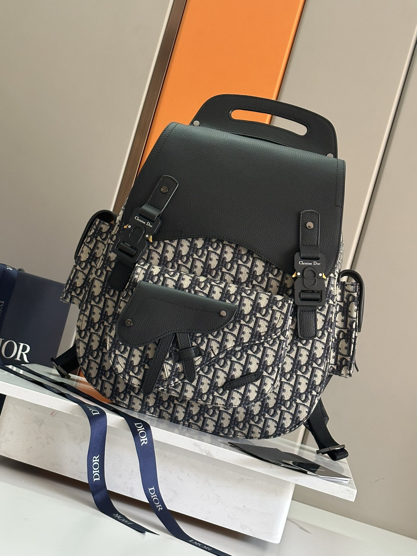 Cheap New Dior AAA-Class Men's Backpack in 212125, $250 USD- [IB212125] - Replica Dior AAA quality Bags For Men