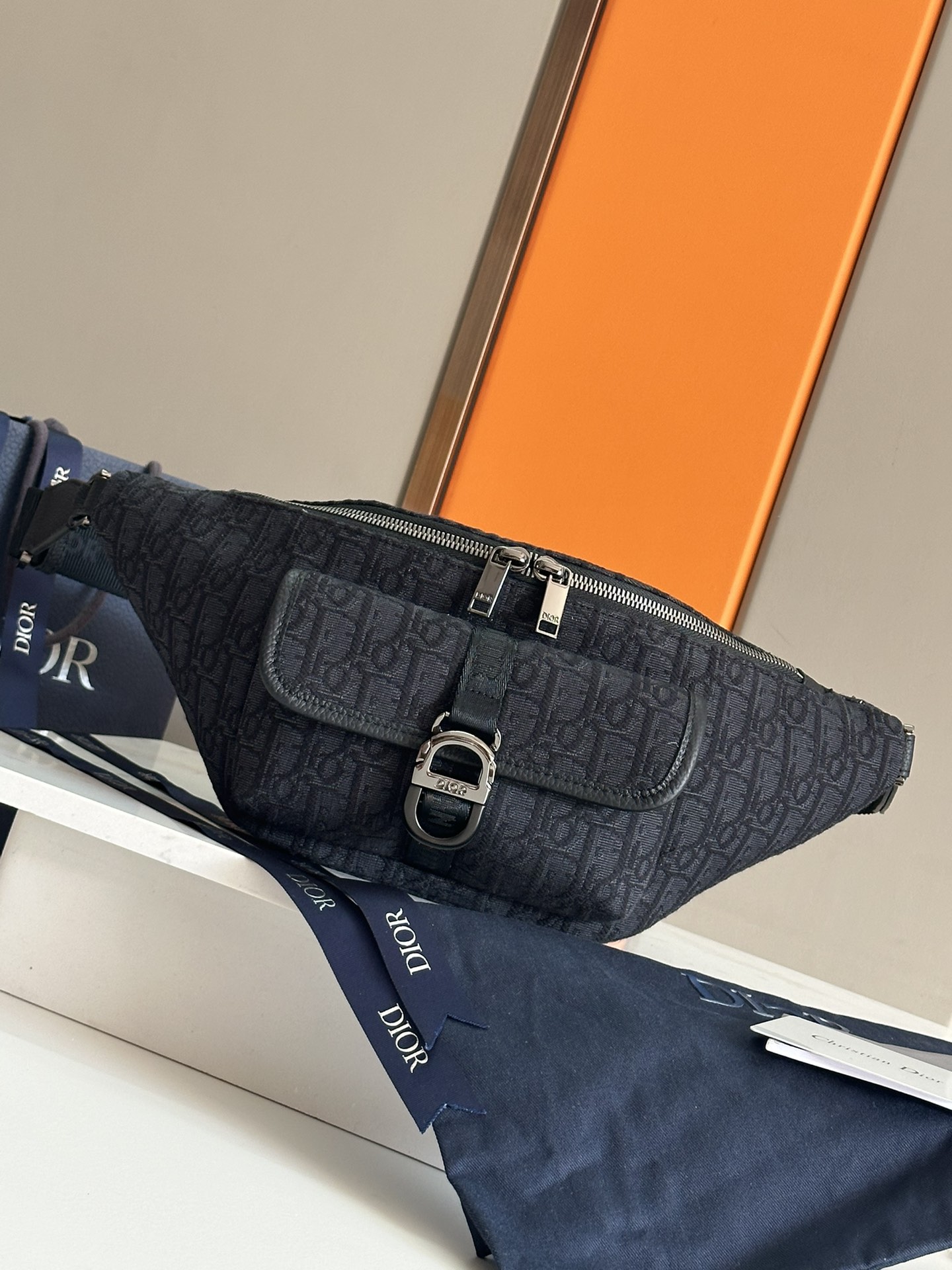 Cheap New Dior AAA-Class Men's Waist Bag in 212128, $95 USD- [IB212128] - Replica Dior AAA quality Bags For Men