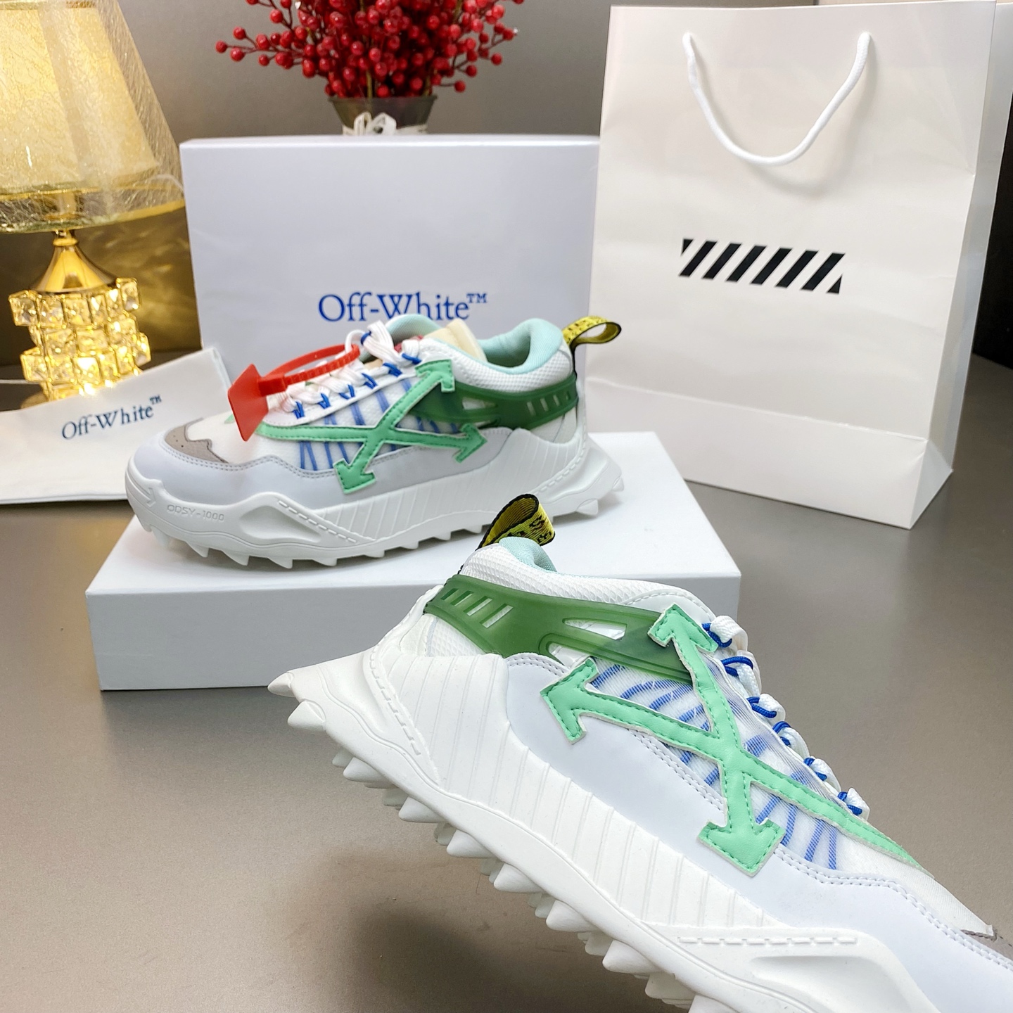 Cheap New Off-White collection Sneakers For Men in 212165, $105 USD- [IB212165] - Replica Nike OFF-White Sneakers