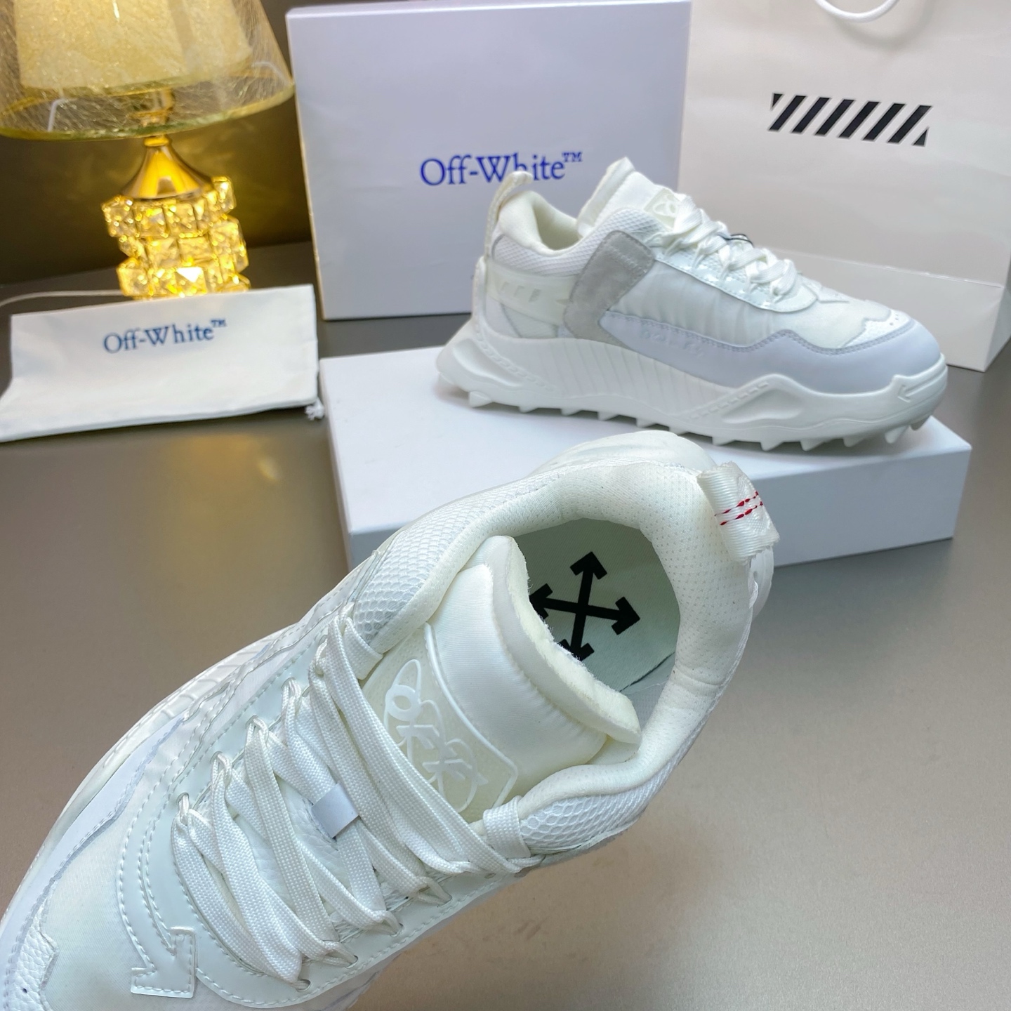Cheap New Off-White collection Sneakers For Men in 212166, $105 USD- [IB212166] - Replica Nike OFF-White Sneakers