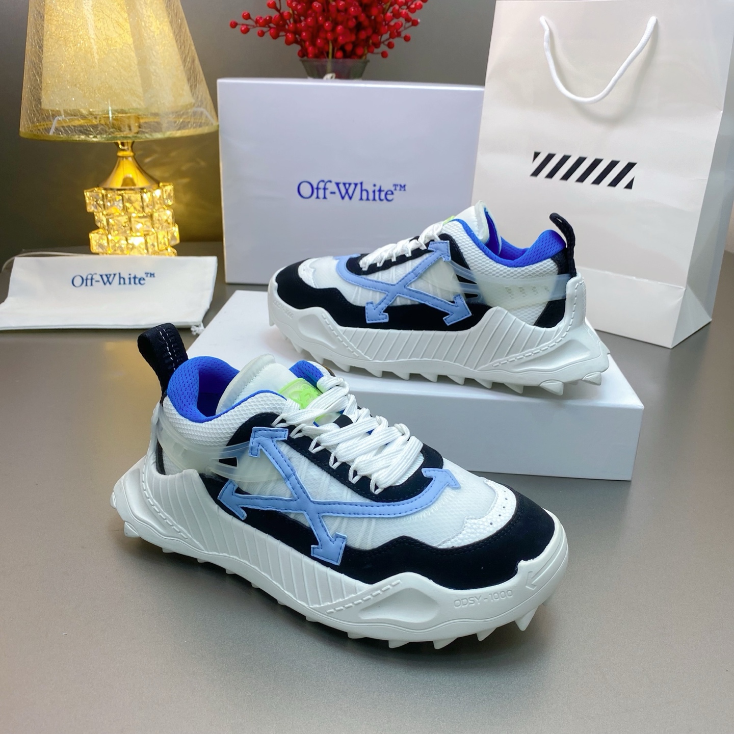 Cheap New Off-White collection Sneakers For Men in 212167, $105 USD- [IB212167] - Replica Nike OFF-White Sneakers