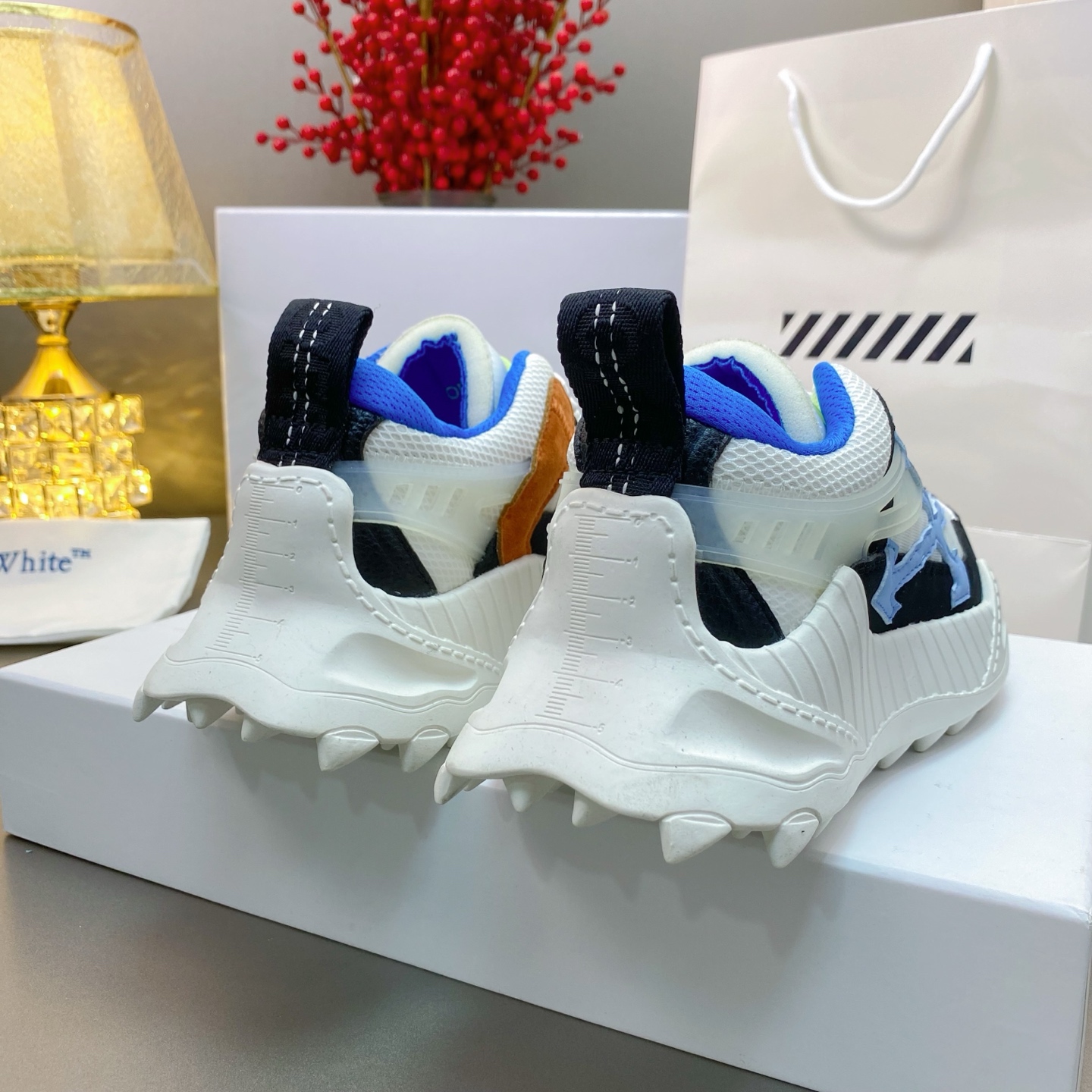 Cheap New Off-White collection Sneakers For Men in 212167, $105 USD- [IB212167] - Replica Nike OFF-White Sneakers
