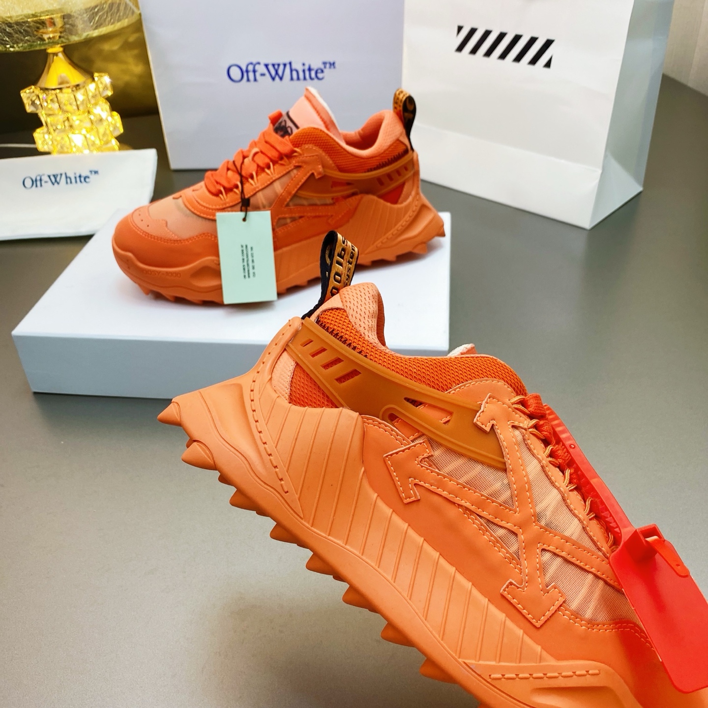 Cheap New Off-White collection Sneakers For Men in 212168, $105 USD- [IB212168] - Replica Nike OFF-White Sneakers