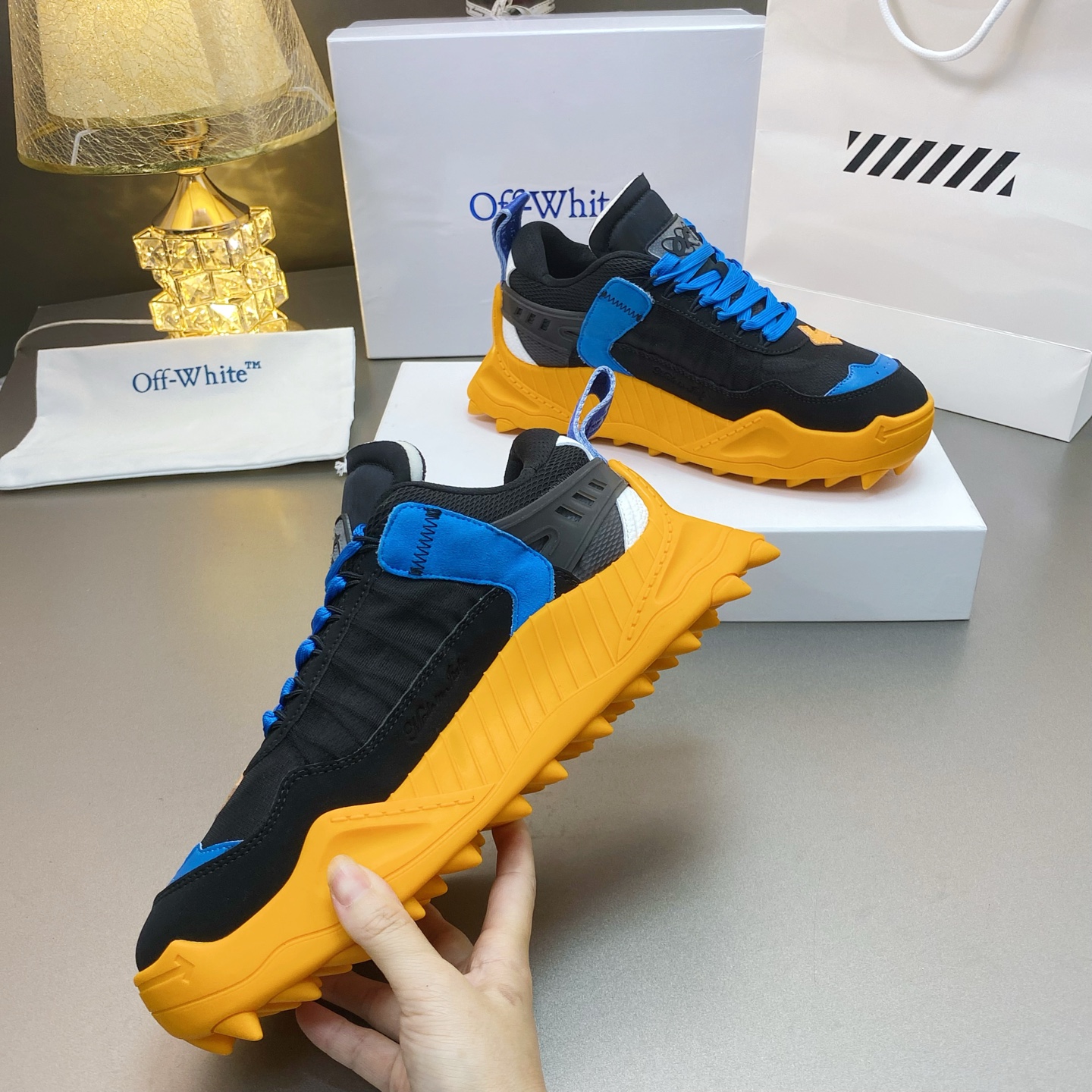 Cheap New Off-White collection is simple and versatile. in 212169, $105 USD- [IB212169] - Replica Nike OFF-White Sneakers