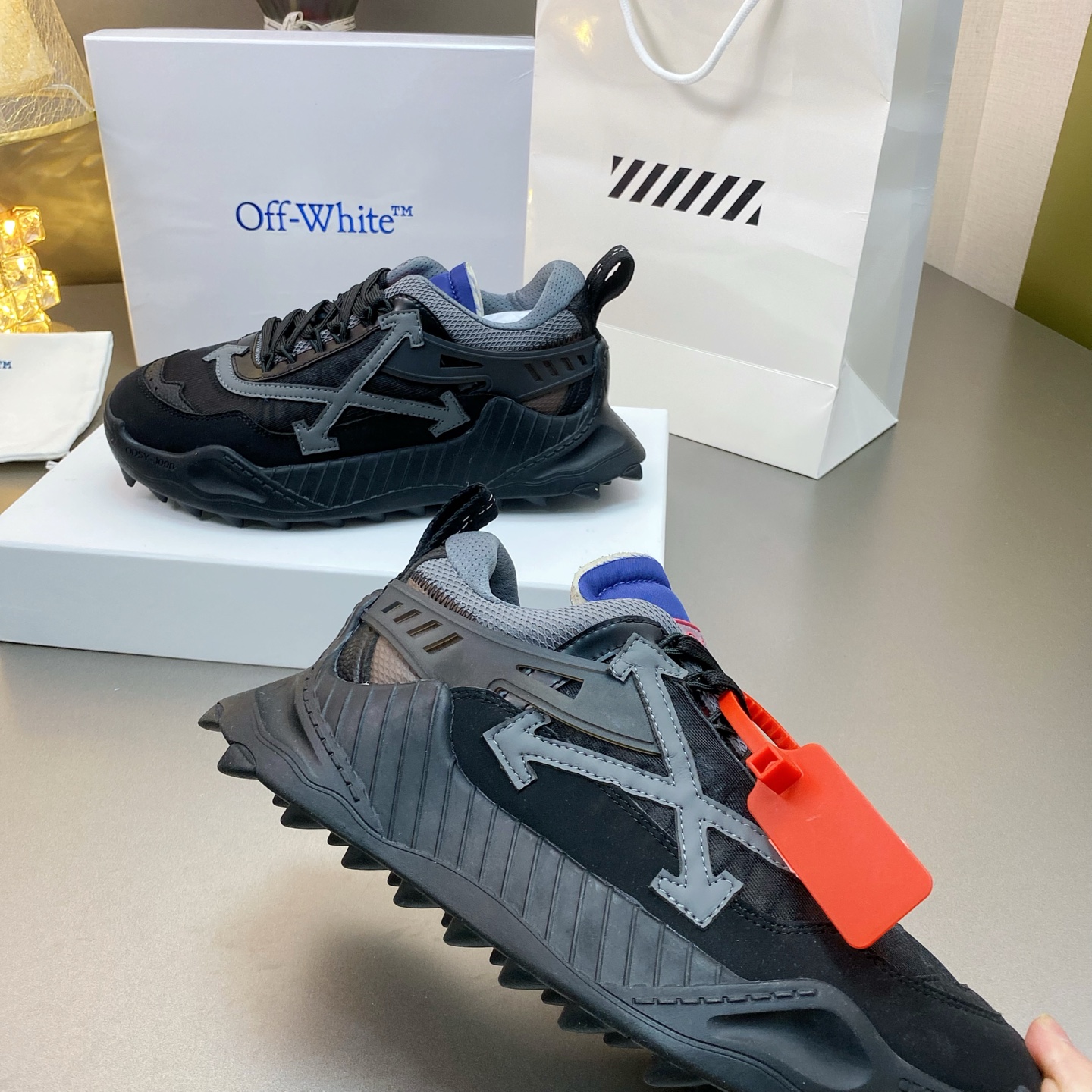 Cheap New Off-White collection Sneakers For Men in 212171, $105 USD- [IB212171] - Replica Nike OFF-White Sneakers