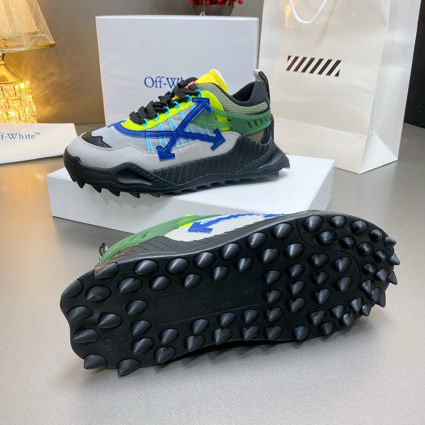Cheap New Off-White collection Sneakers For Men in 212172, $105 USD- [IB212172] - Replica Nike OFF-White Sneakers