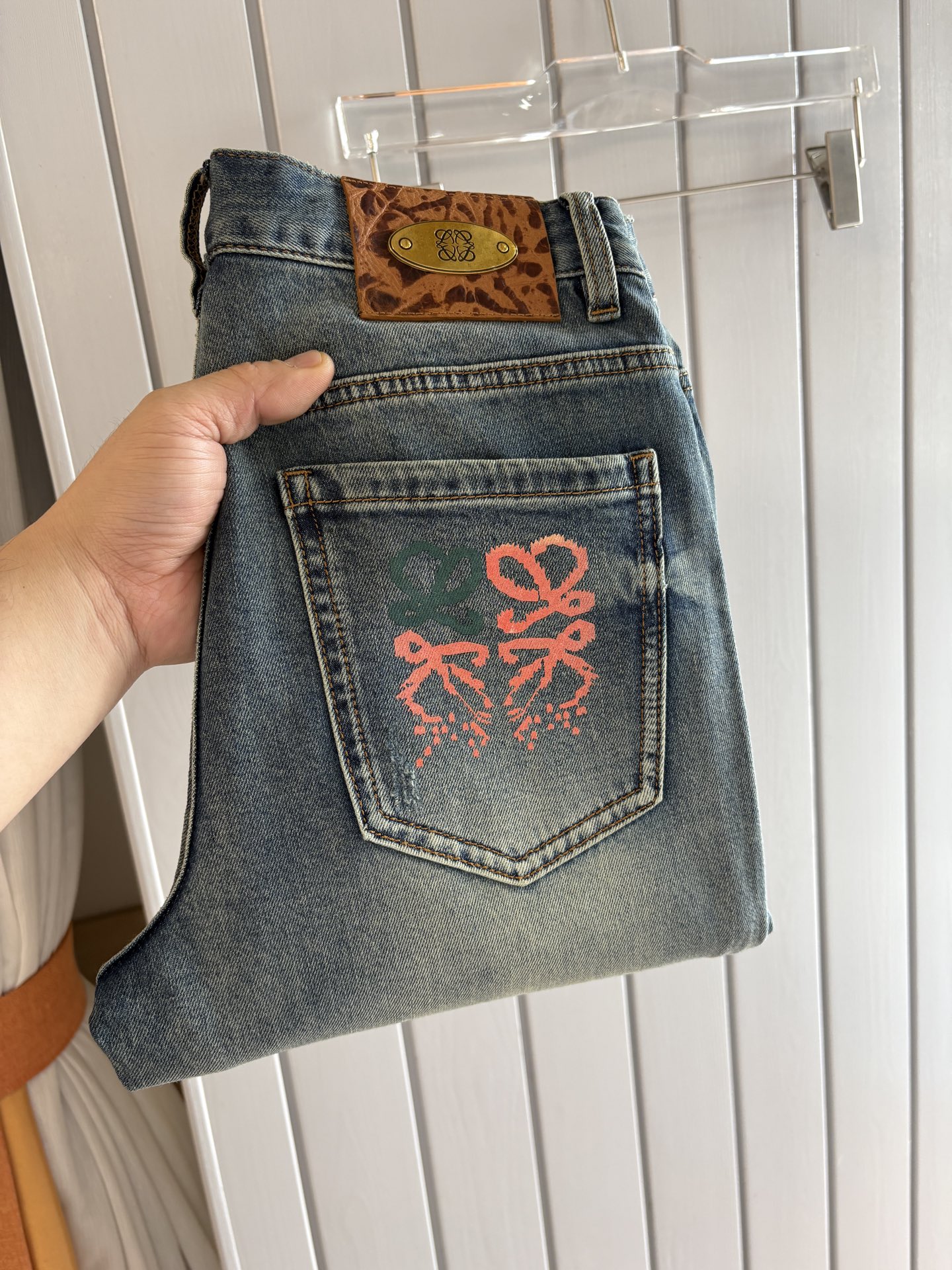Cheap New Arrivals Loewe Jeans For Men in 212173, $65 USD- [IB212173] - Replica Loewe Jeans