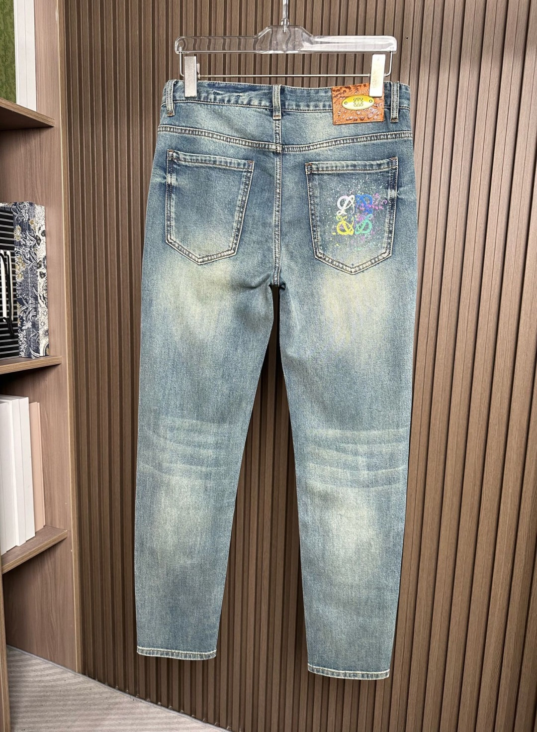 Cheap New Arrivals Loewe Jeans For Men in 212176, $65 USD- [IB212176] - Replica Loewe Jeans