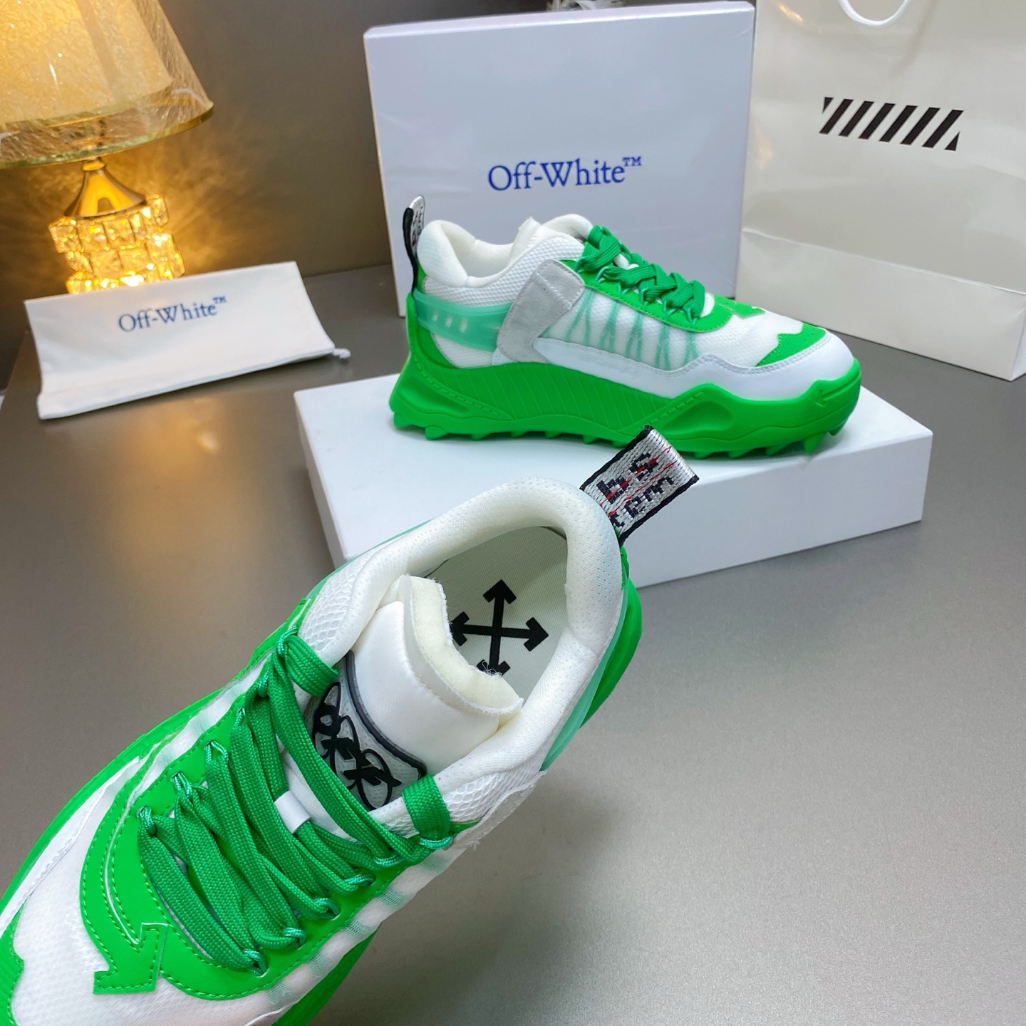 Cheap New Off-White collection is simple and versatile. in 212181, $105 USD- [IB212181] - Replica Nike OFF-White Sneakers