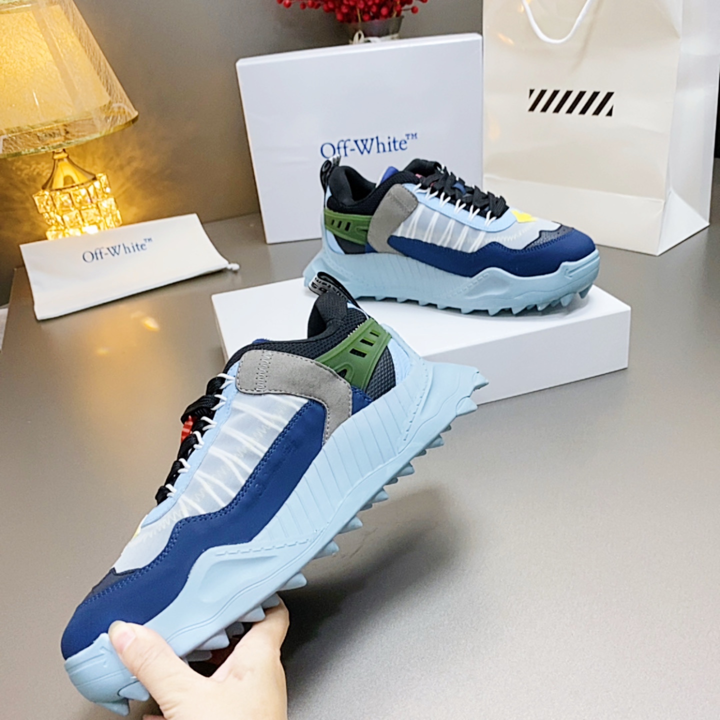Cheap Nike OFF-White Sneakers in 212186, $105 USD- [IB212186] - Replica Nike OFF-White Sneakers