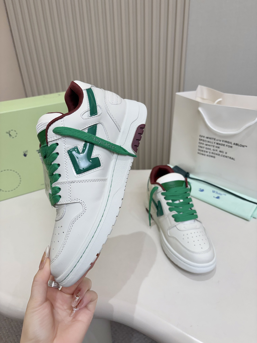 Cheap Nike OFF-White Sneakers in 212189, $90 USD- [IB212189] - Replica Nike OFF-White Sneakers