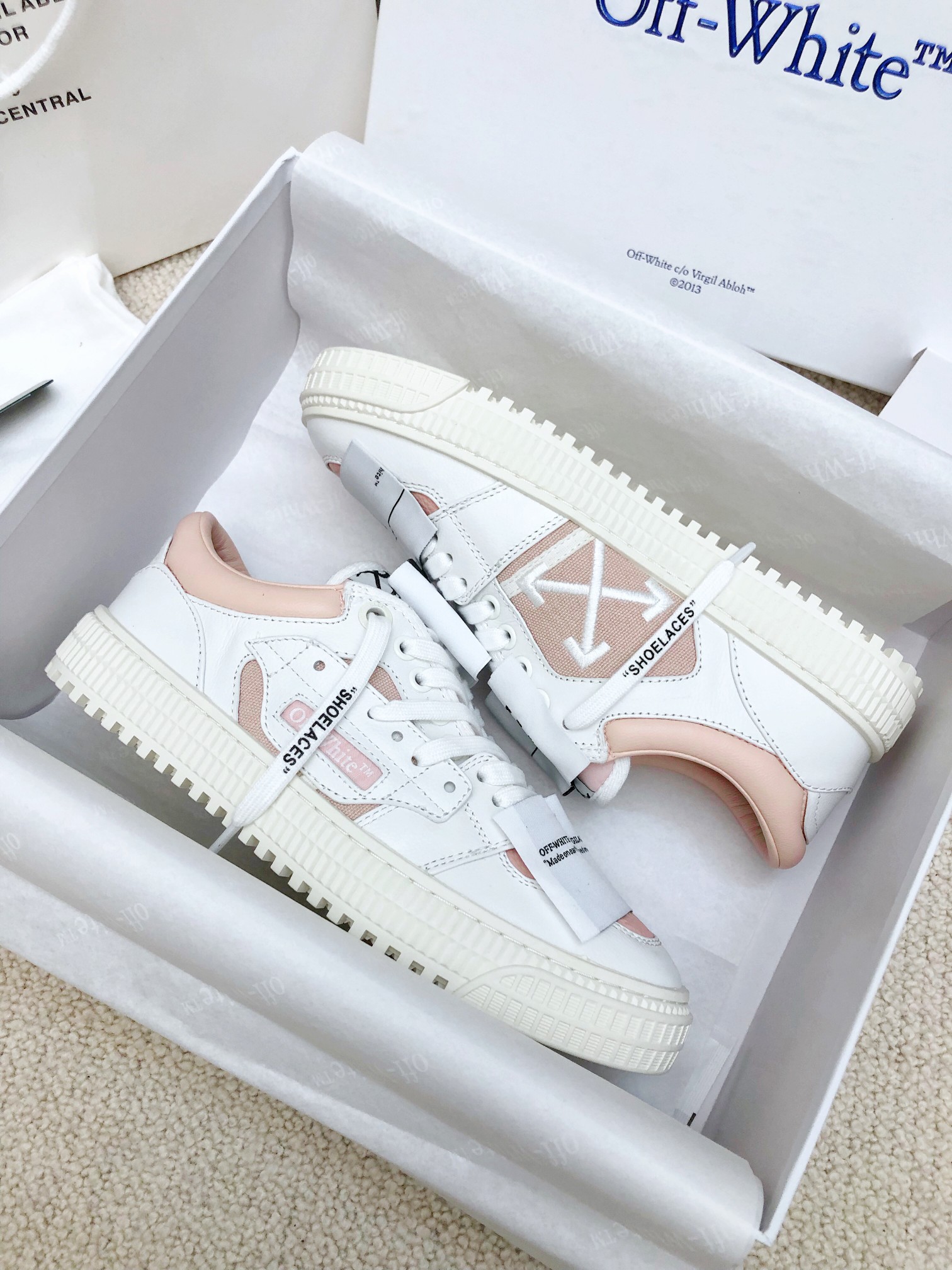 Cheap Nike OFF-White Sneakers in 212199, $75 USD- [IB212199] - Replica Nike OFF-White Sneakers