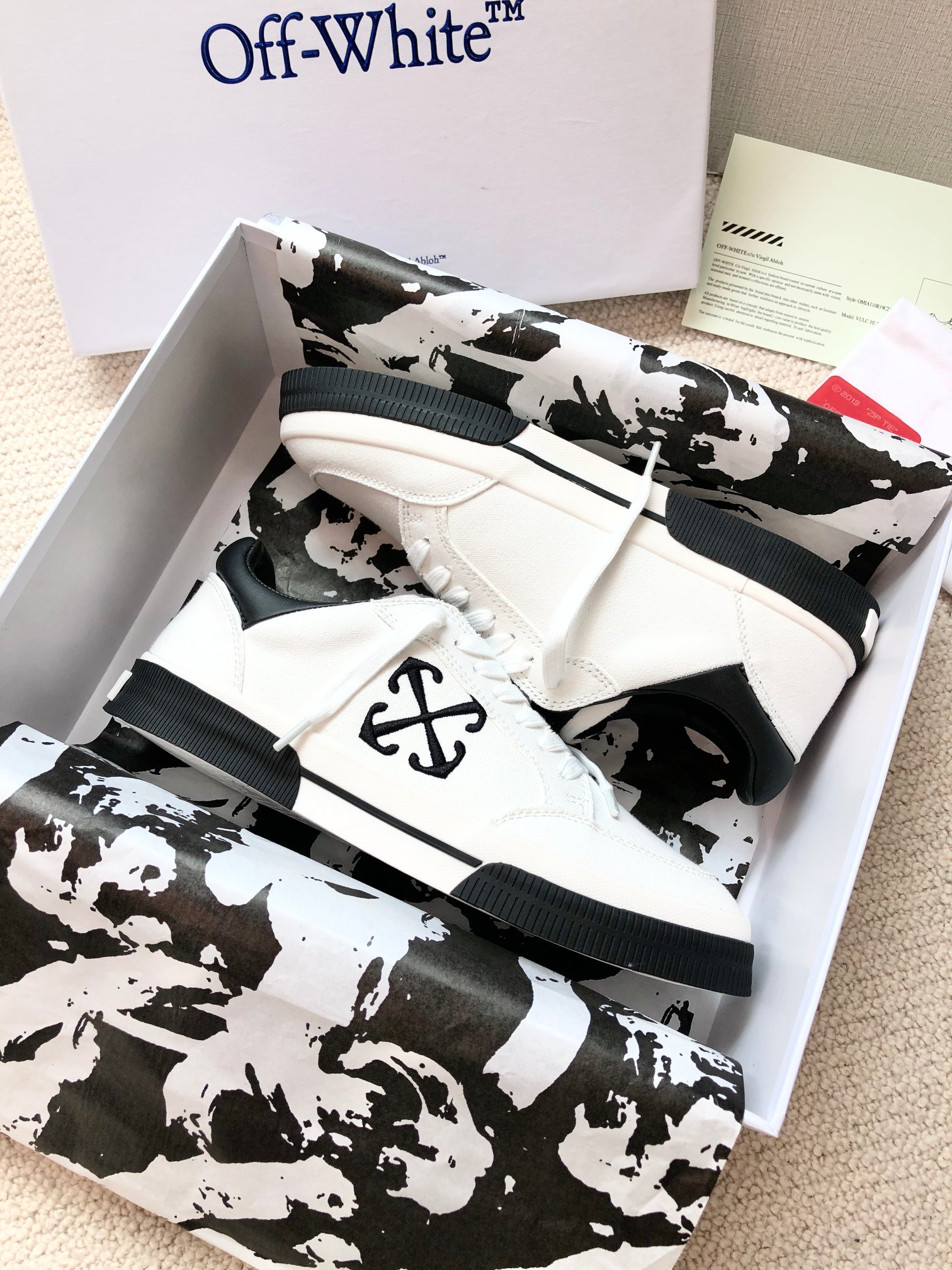 Cheap Nike OFF-White Sneakers in 212204, $75 USD- [IB212204] - Replica Nike OFF-White Sneakers