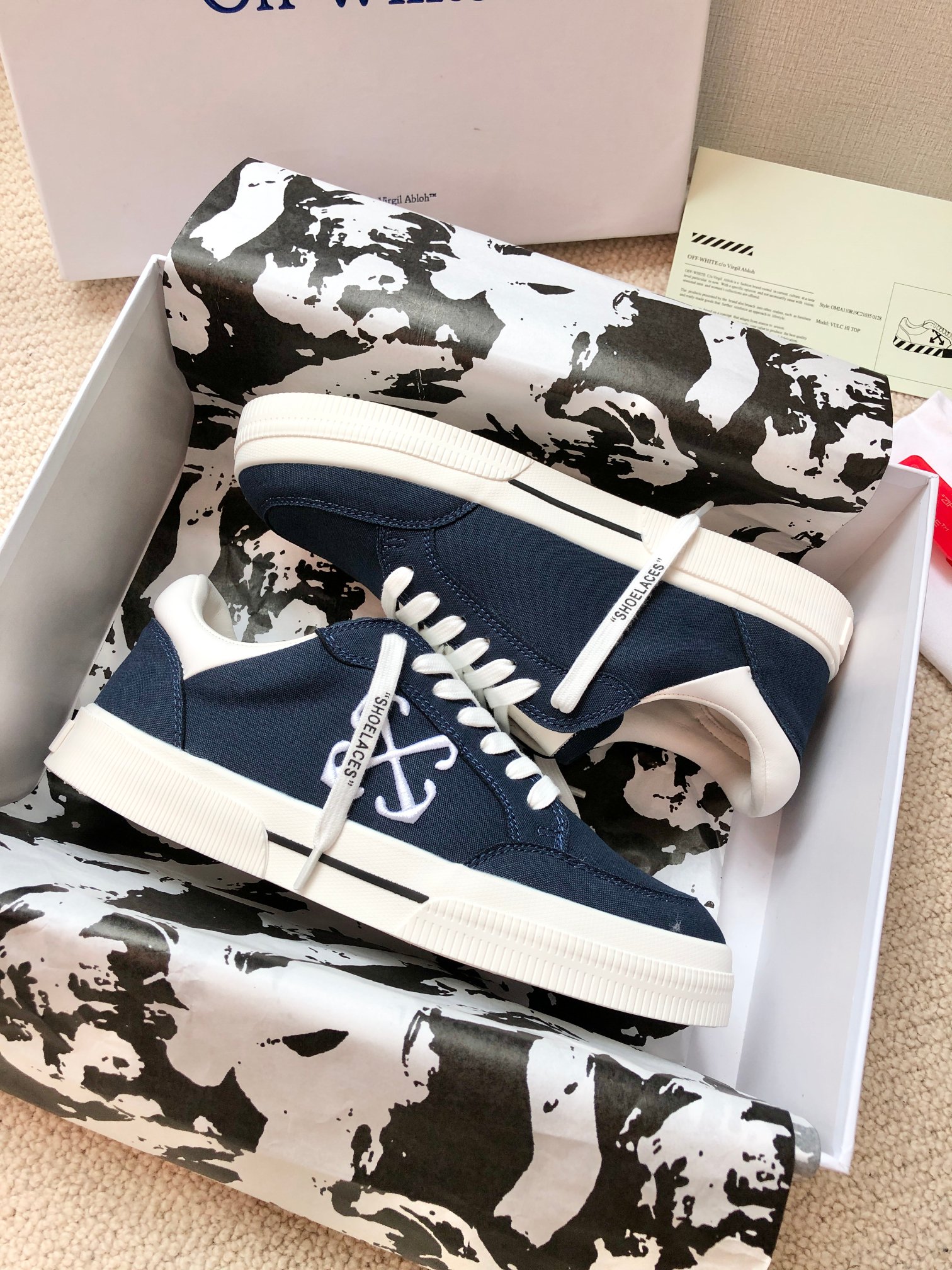 Cheap Nike OFF-White Sneakers in 212206, $75 USD- [IB212206] - Replica Nike OFF-White Sneakers