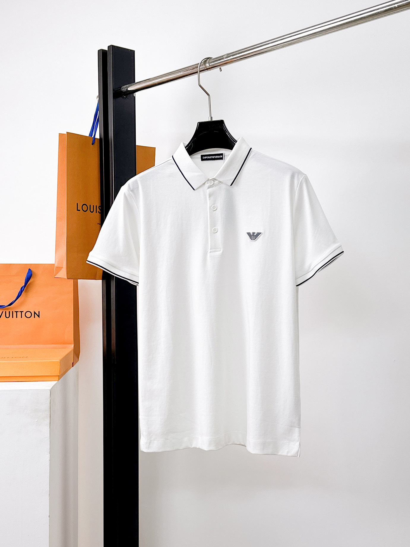 Cheap Armani Polo T-shirts for Men in 212210, $30 USD- [IB212210] - Replica Armani Polo T-shirts for Men